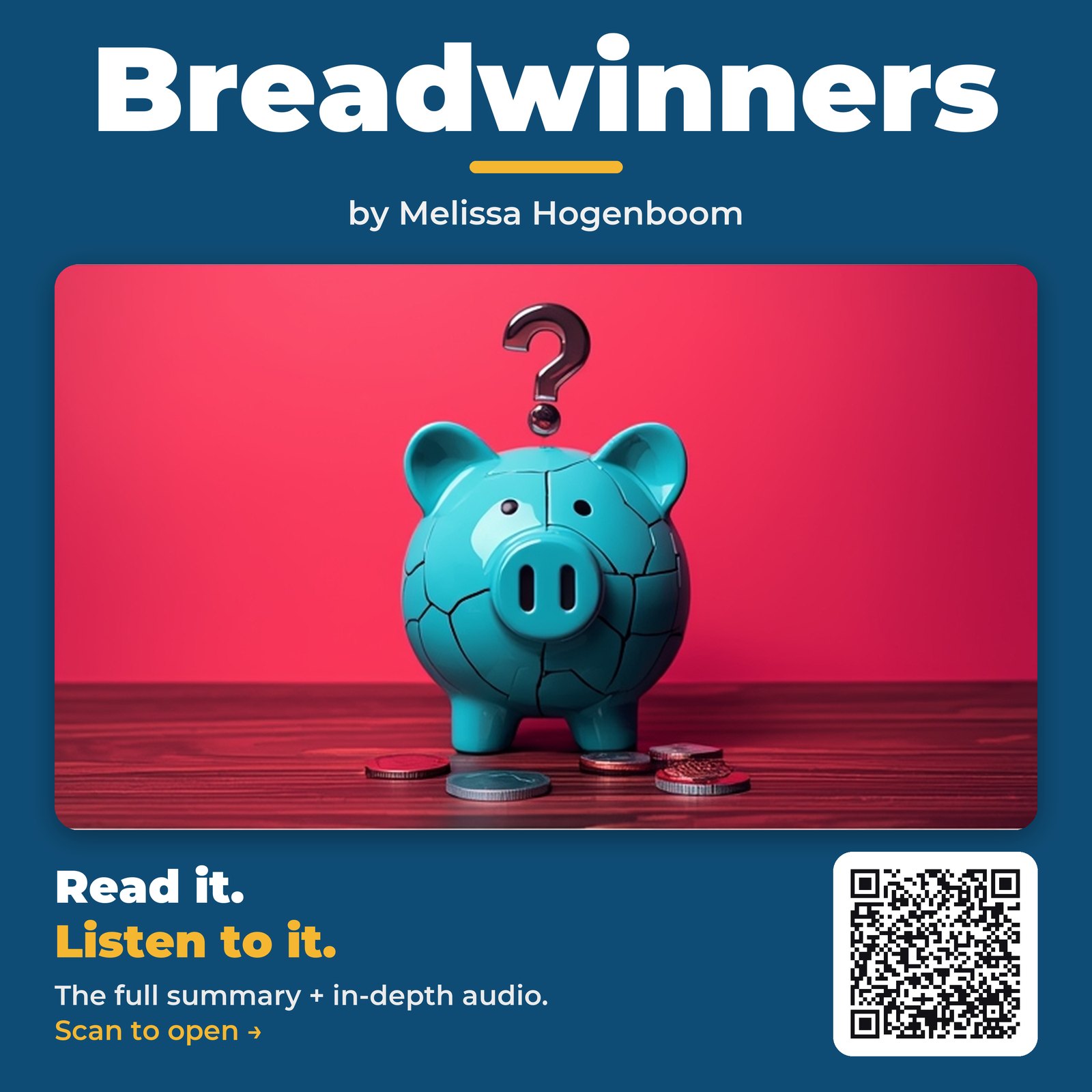 Breadwinners — by Melissa Hogenboom