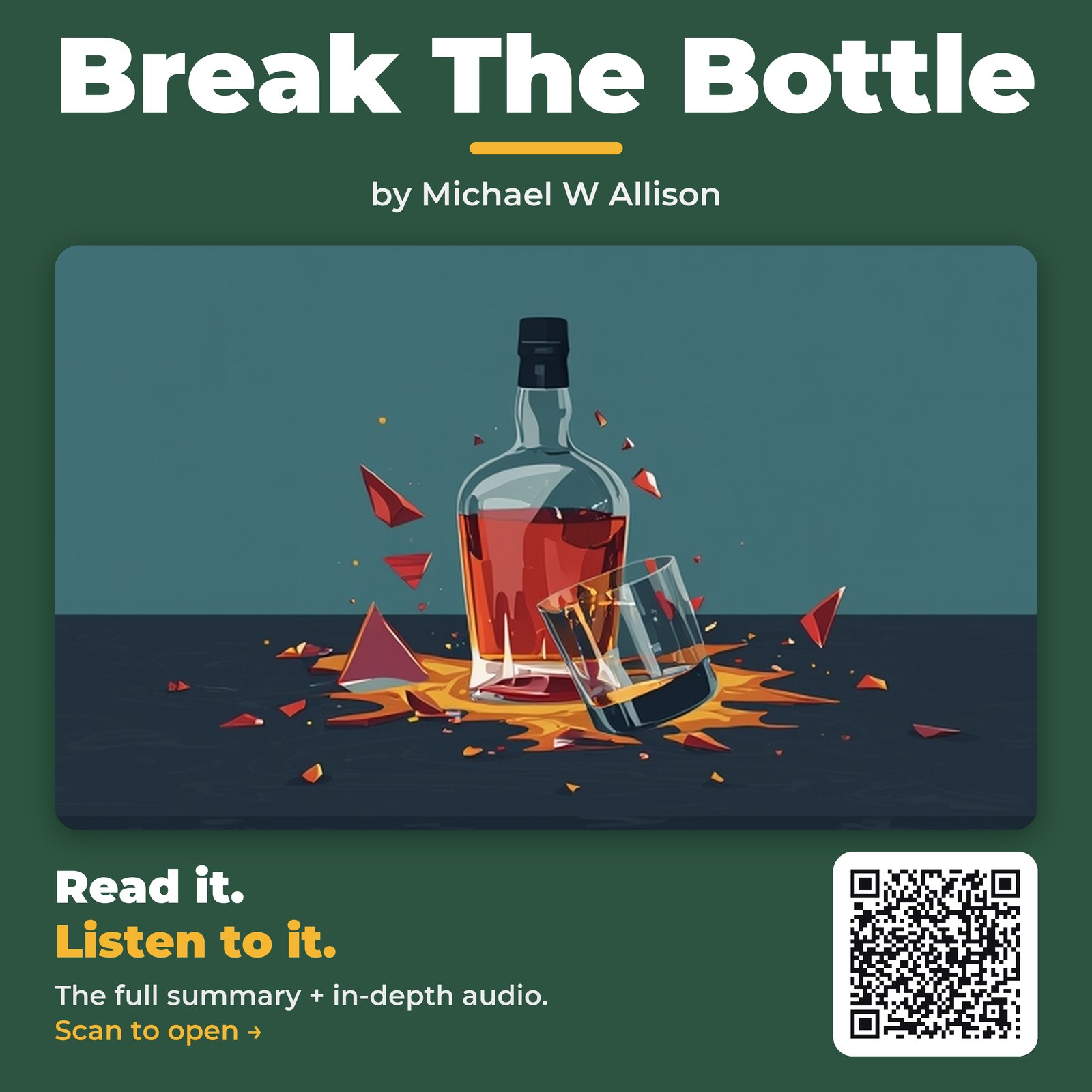Break The Bottle — by Michael W Allison