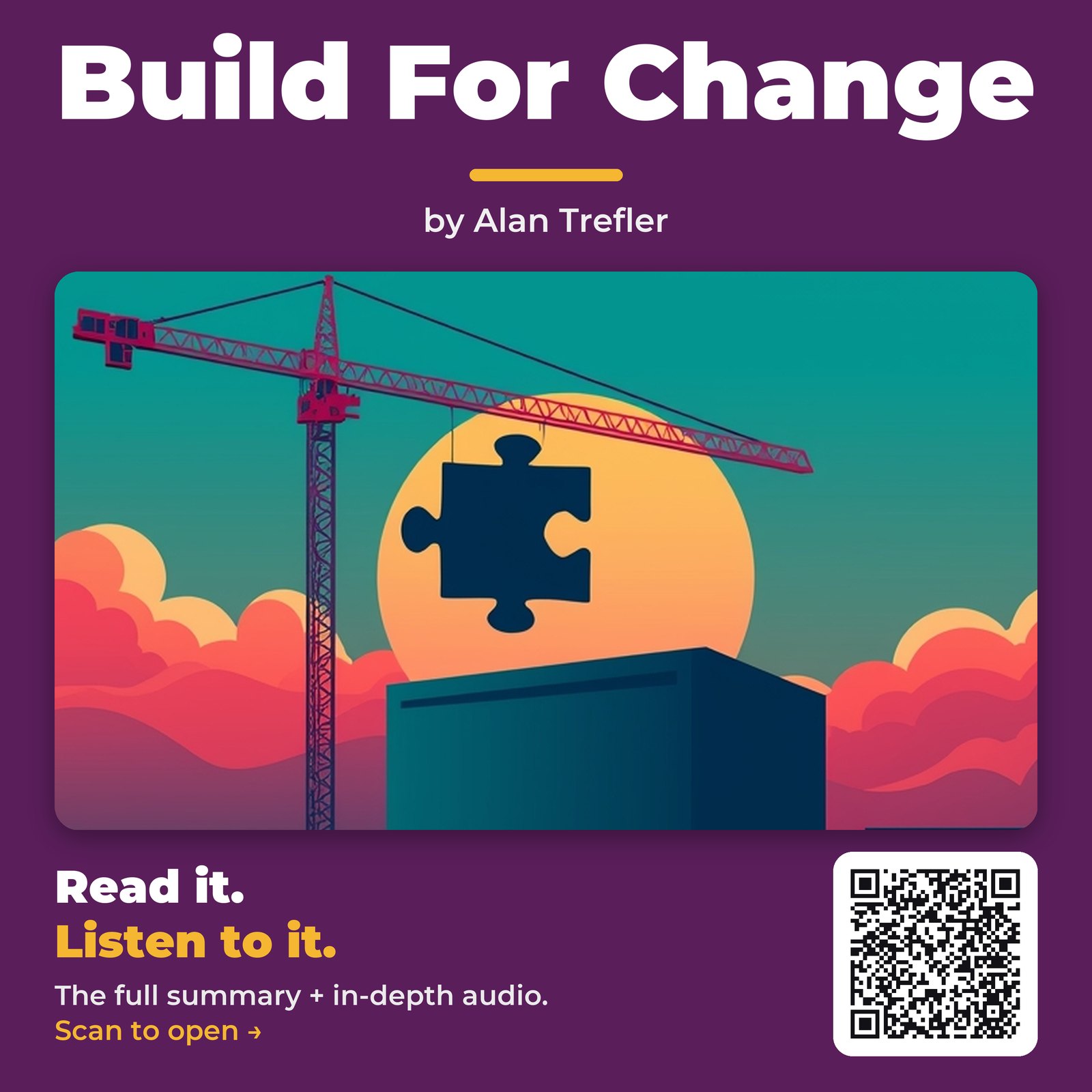 Build For Change — by Alan Trefler