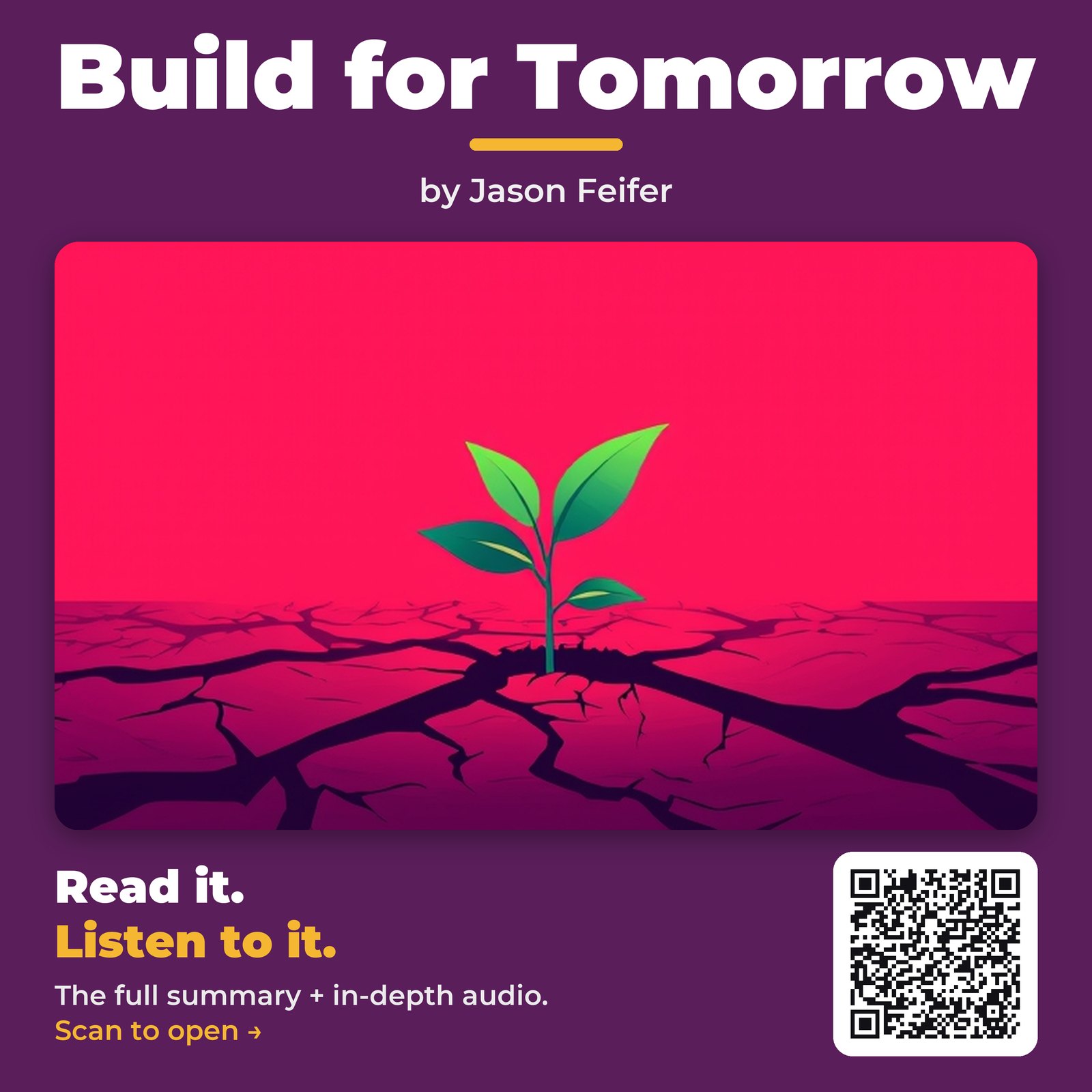 Build for Tomorrow — by Jason Feifer