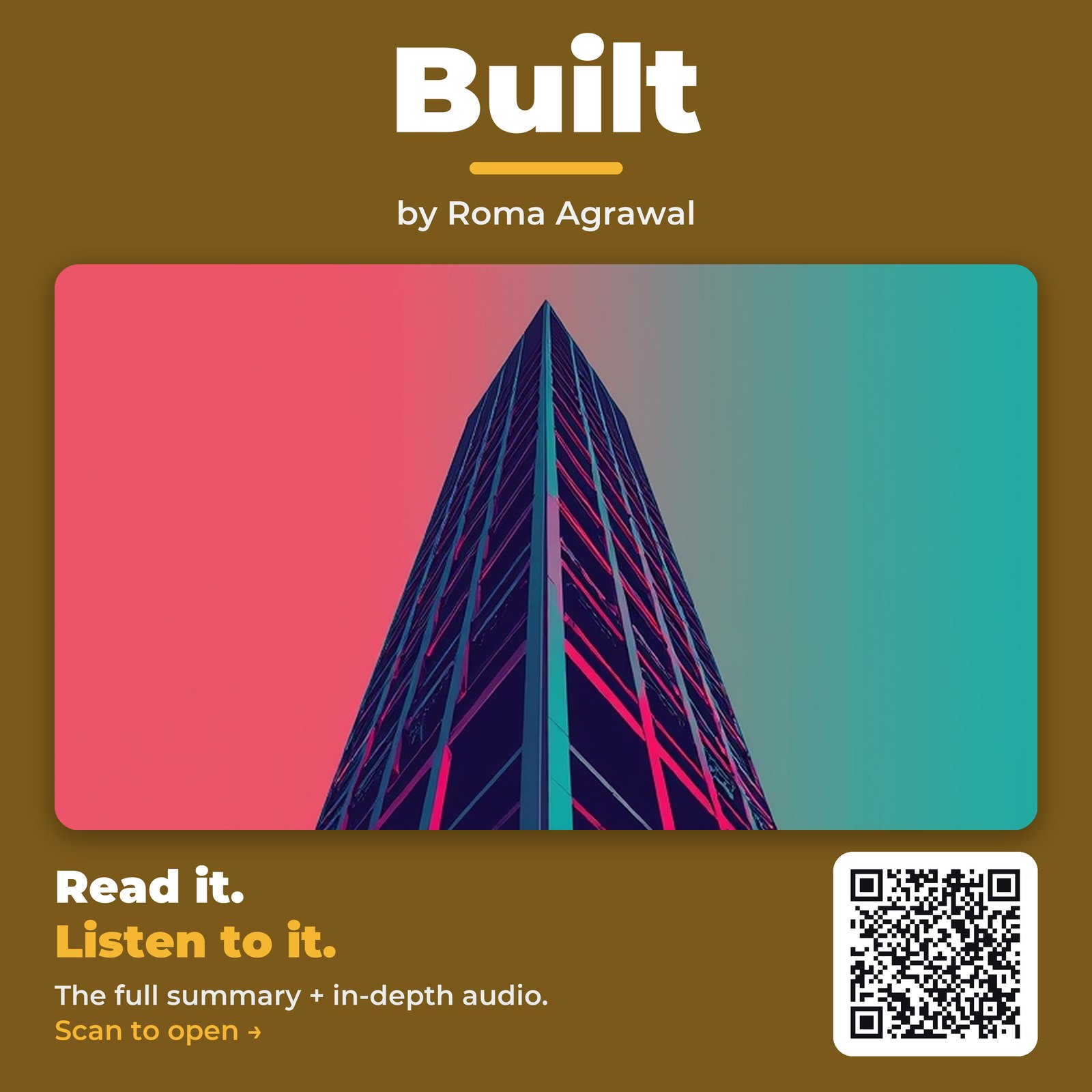 Built — by Roma Agrawal