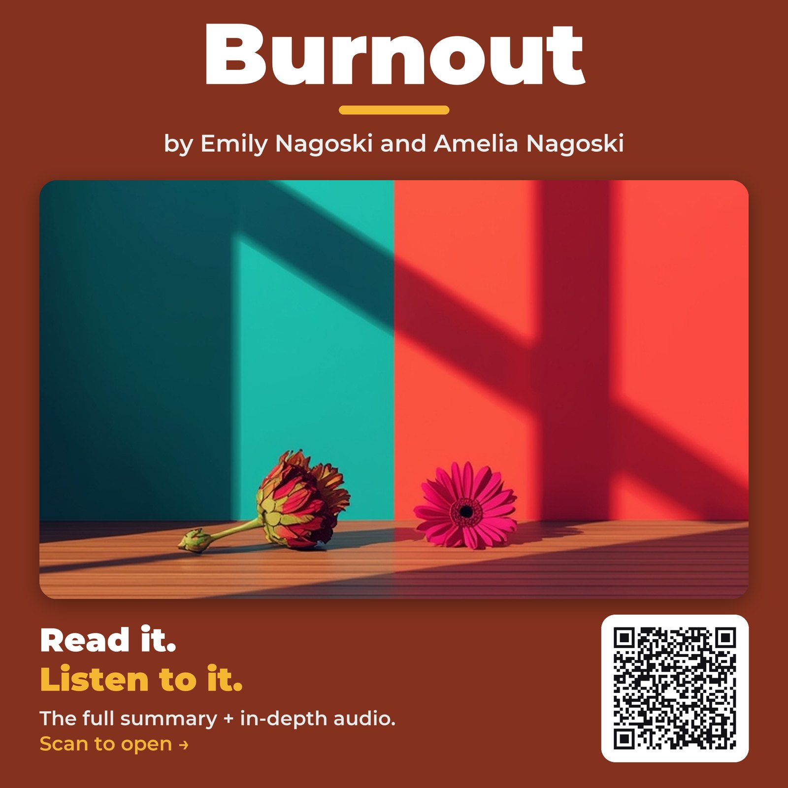 Burnout — by Emily Nagoski and Amelia Nagoski