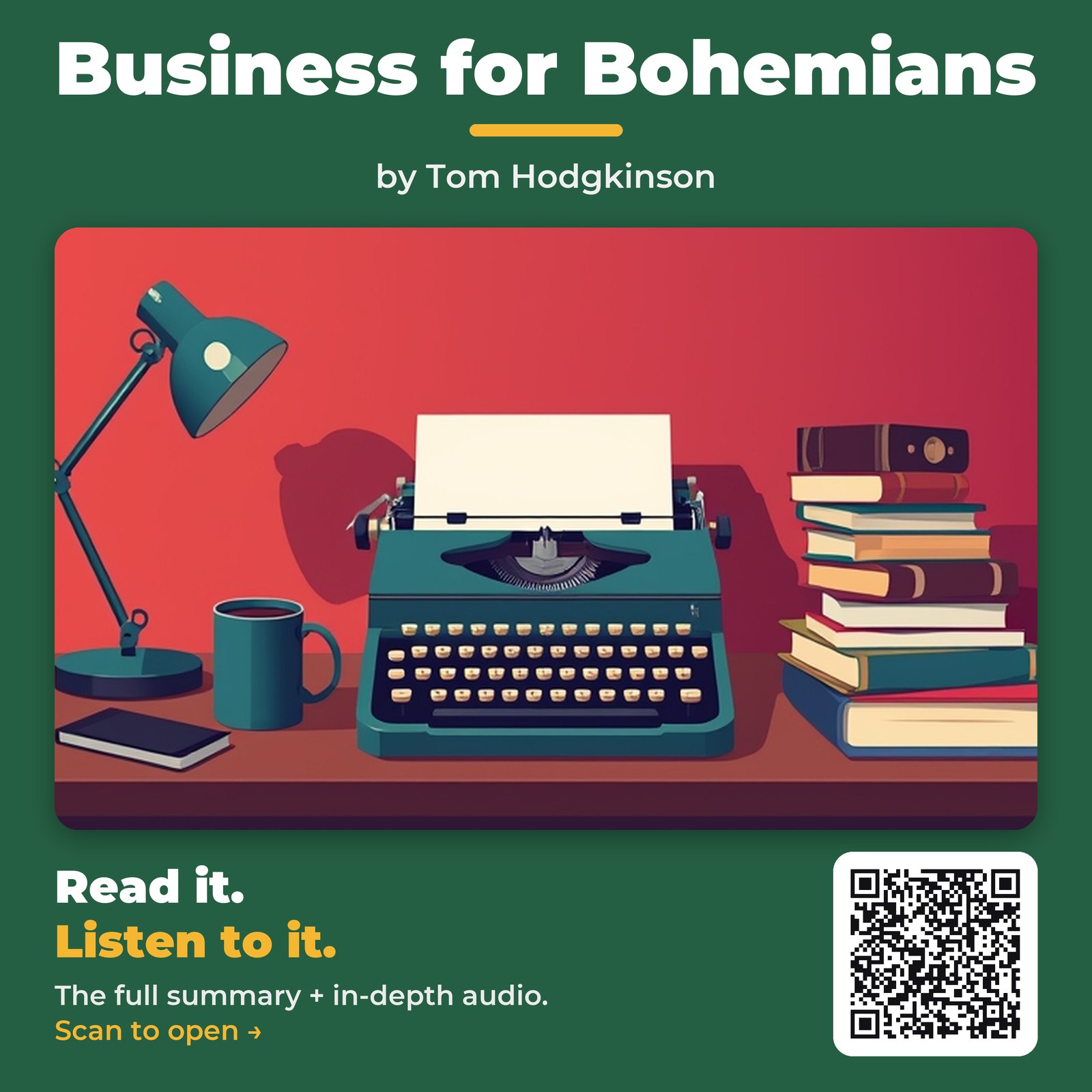 Business for Bohemians — by Tom Hodgkinson