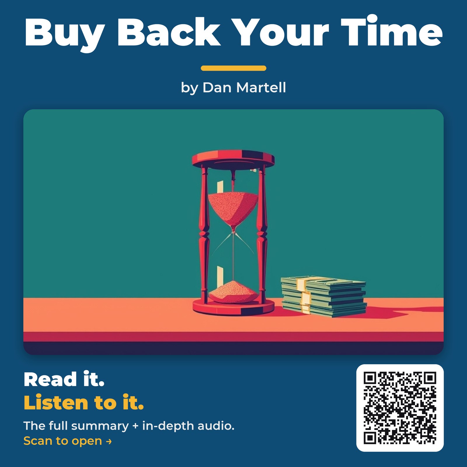 Buy Back Your Time — by Dan Martell
