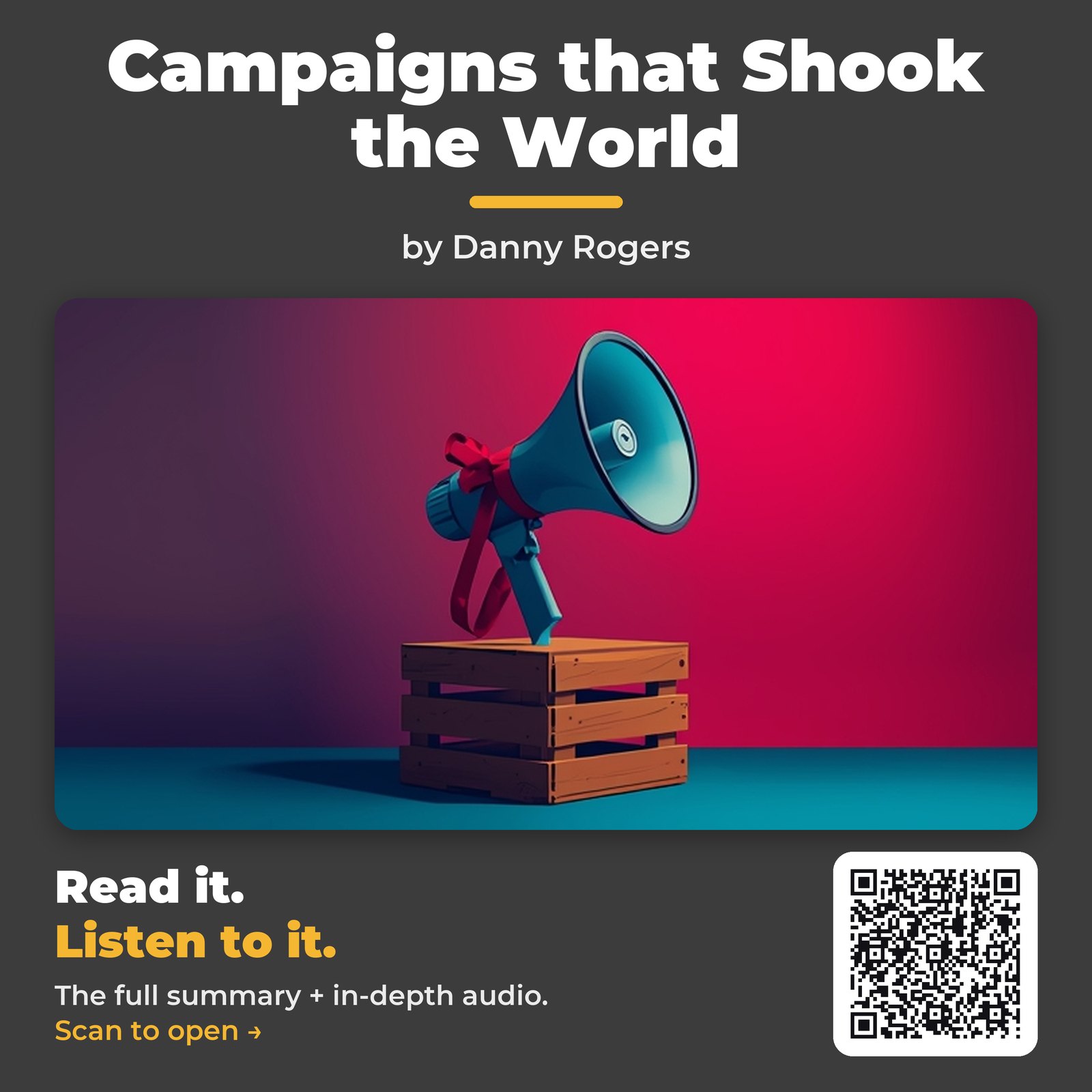 Campaigns that Shook the World — by Danny Rogers