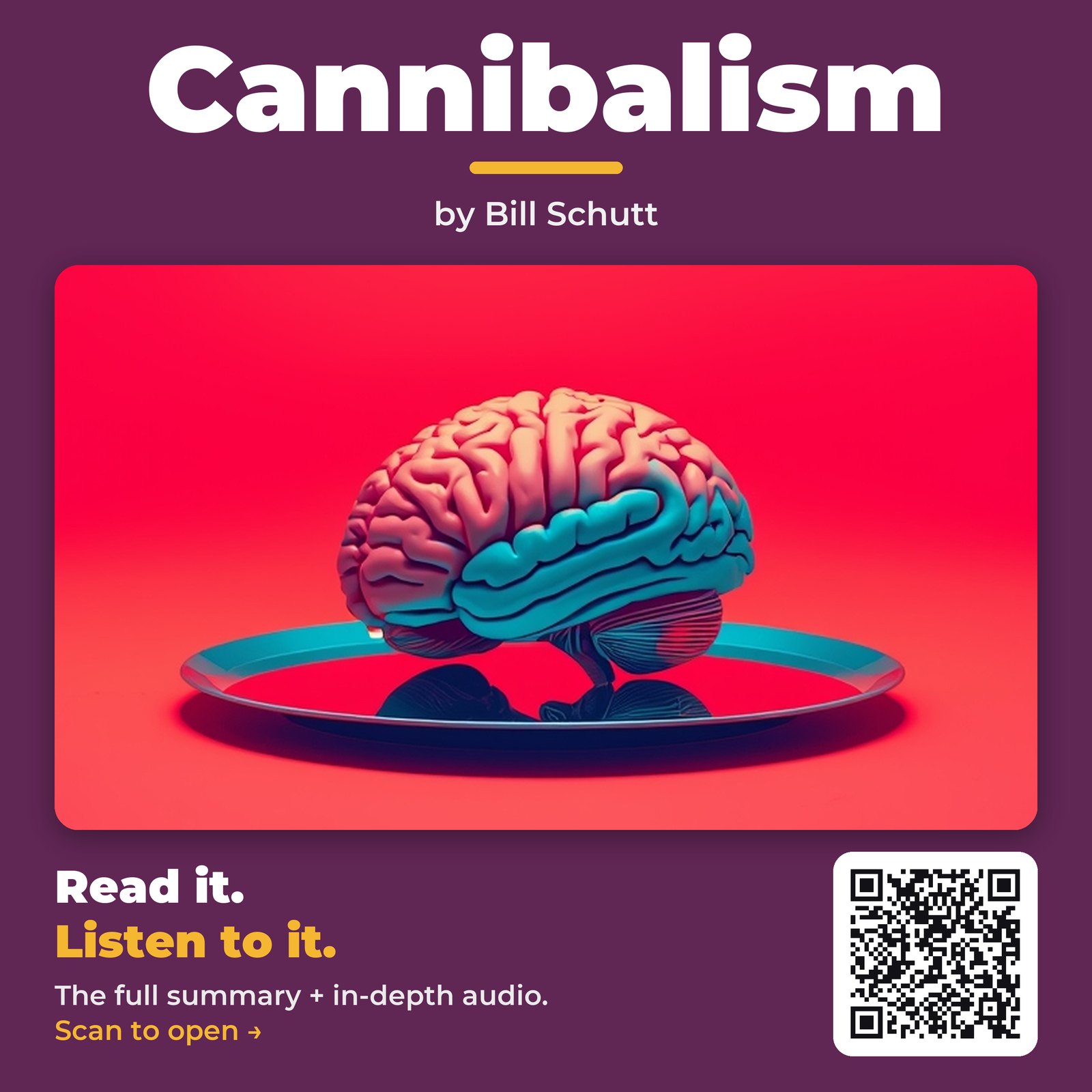 Cannibalism — by Bill Schutt