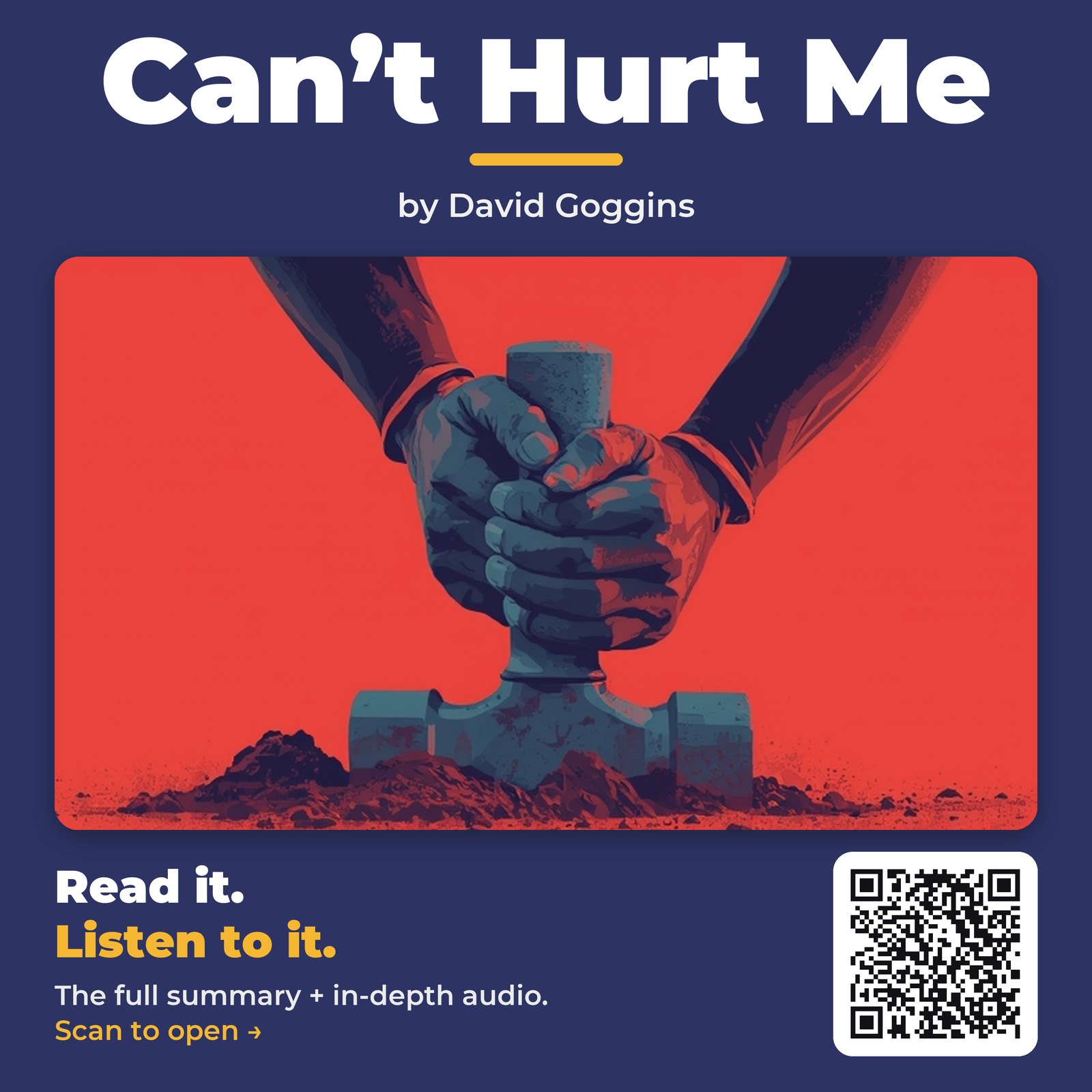 Can’t Hurt Me — by David Goggins