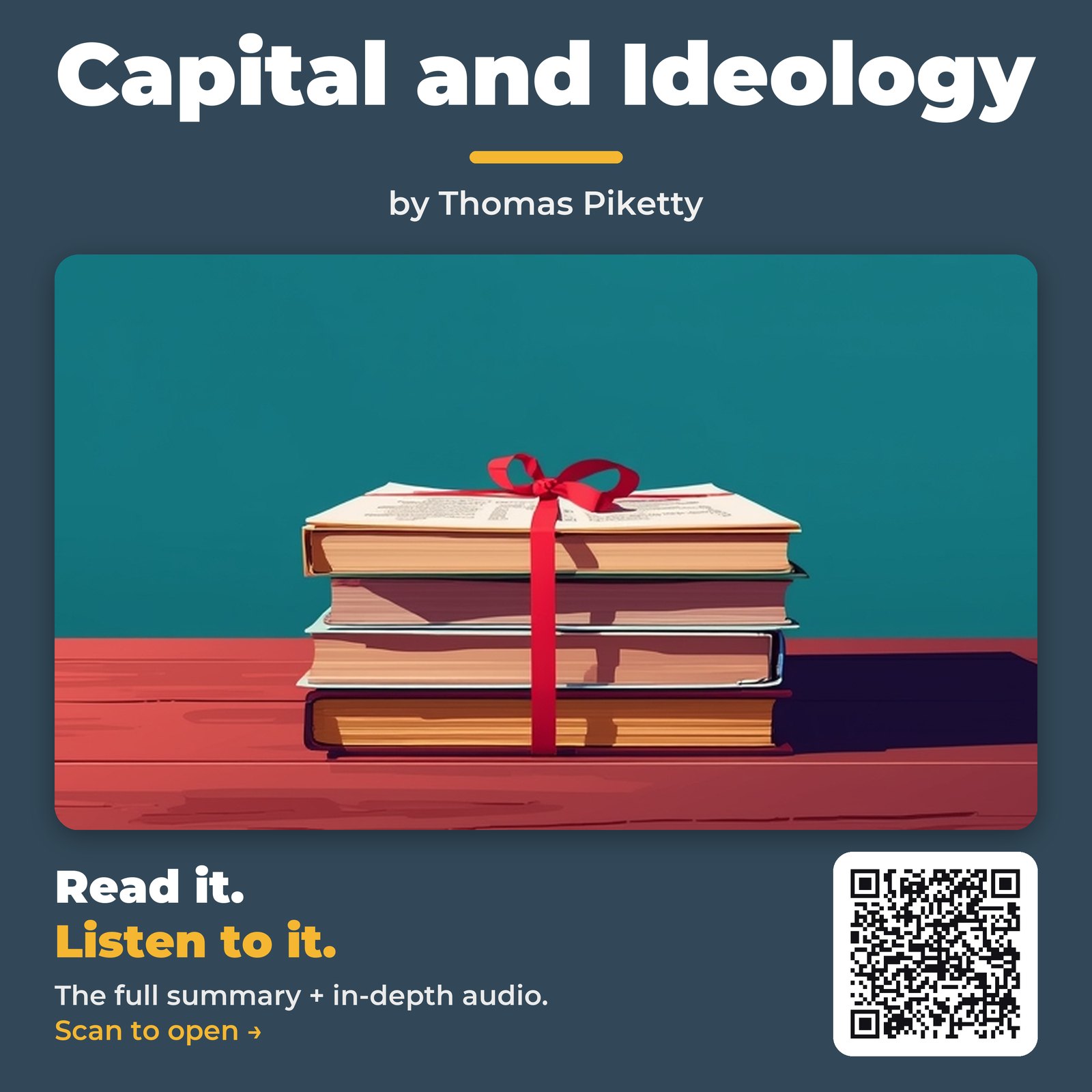 Capital and Ideology — by Thomas Piketty