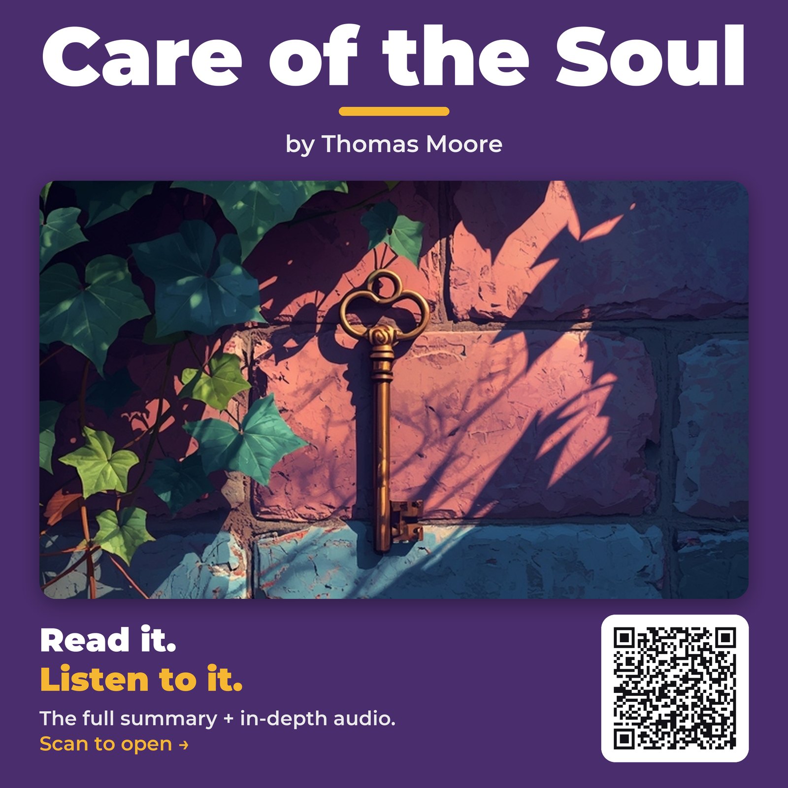 Care of the Soul — by Thomas Moore