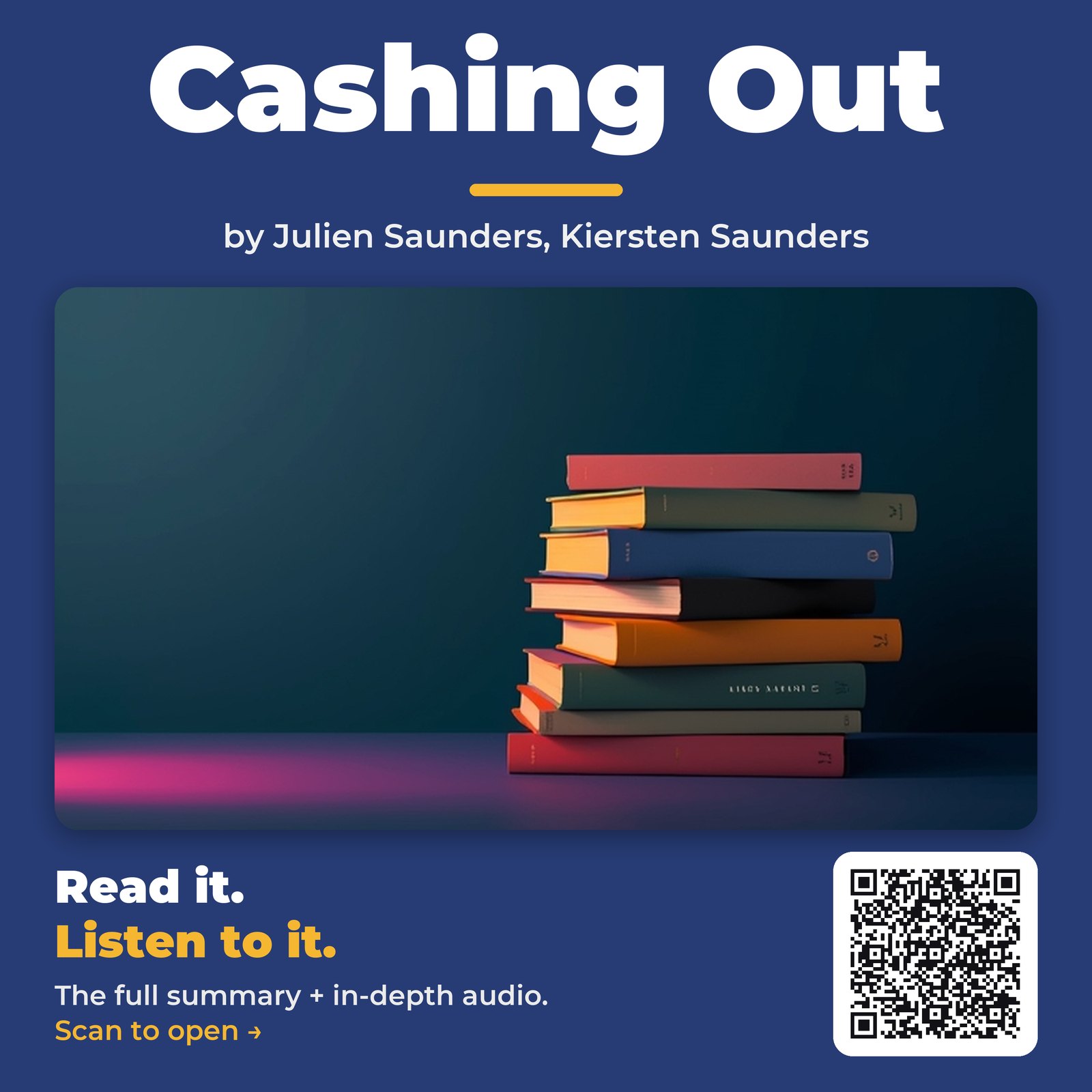 Cashing Out — by Julien Saunders, Kiersten Saunders