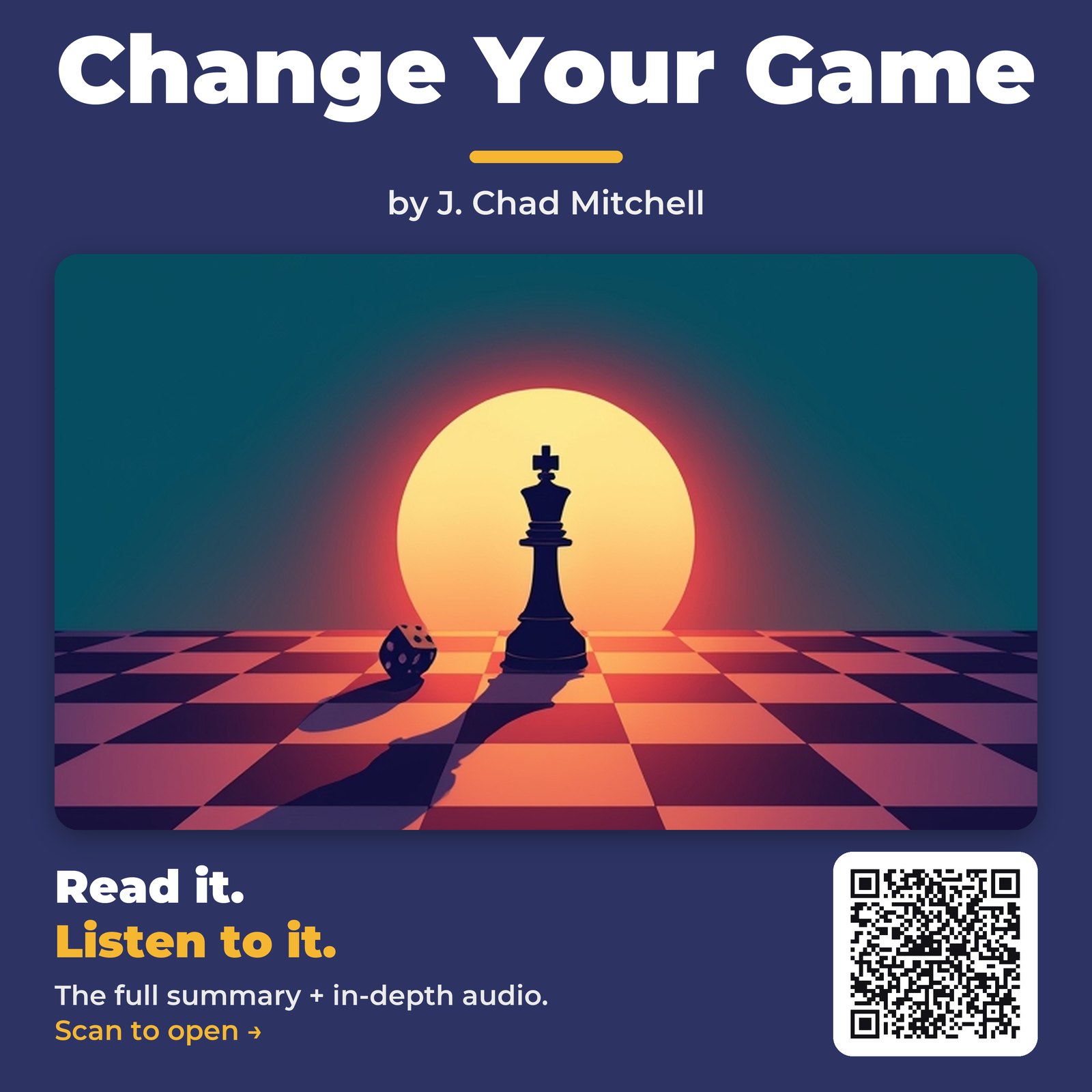 Change Your Game — by J. Chad Mitchell