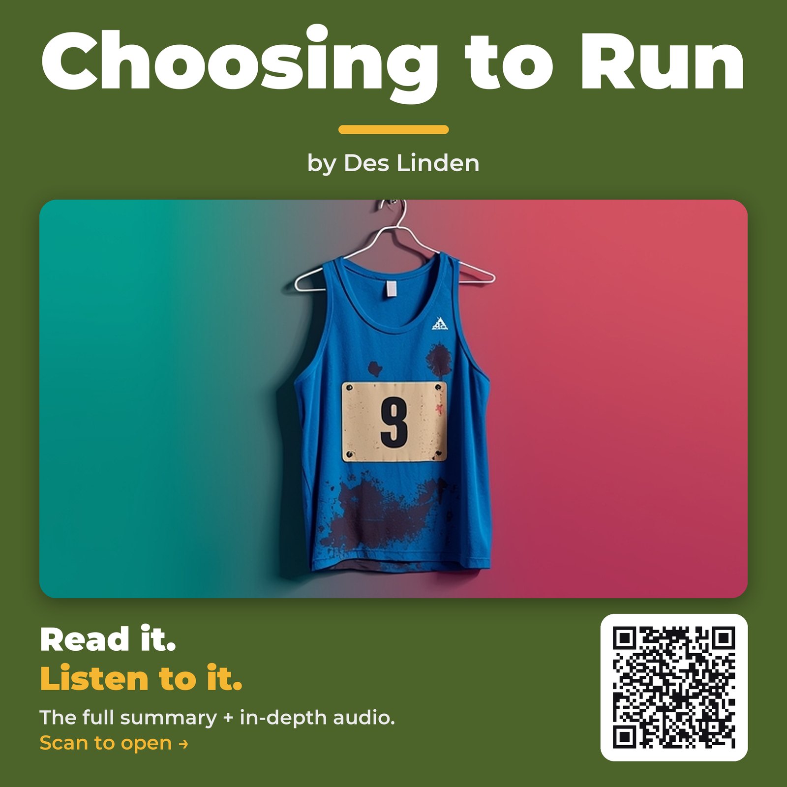Choosing to Run — by Des Linden