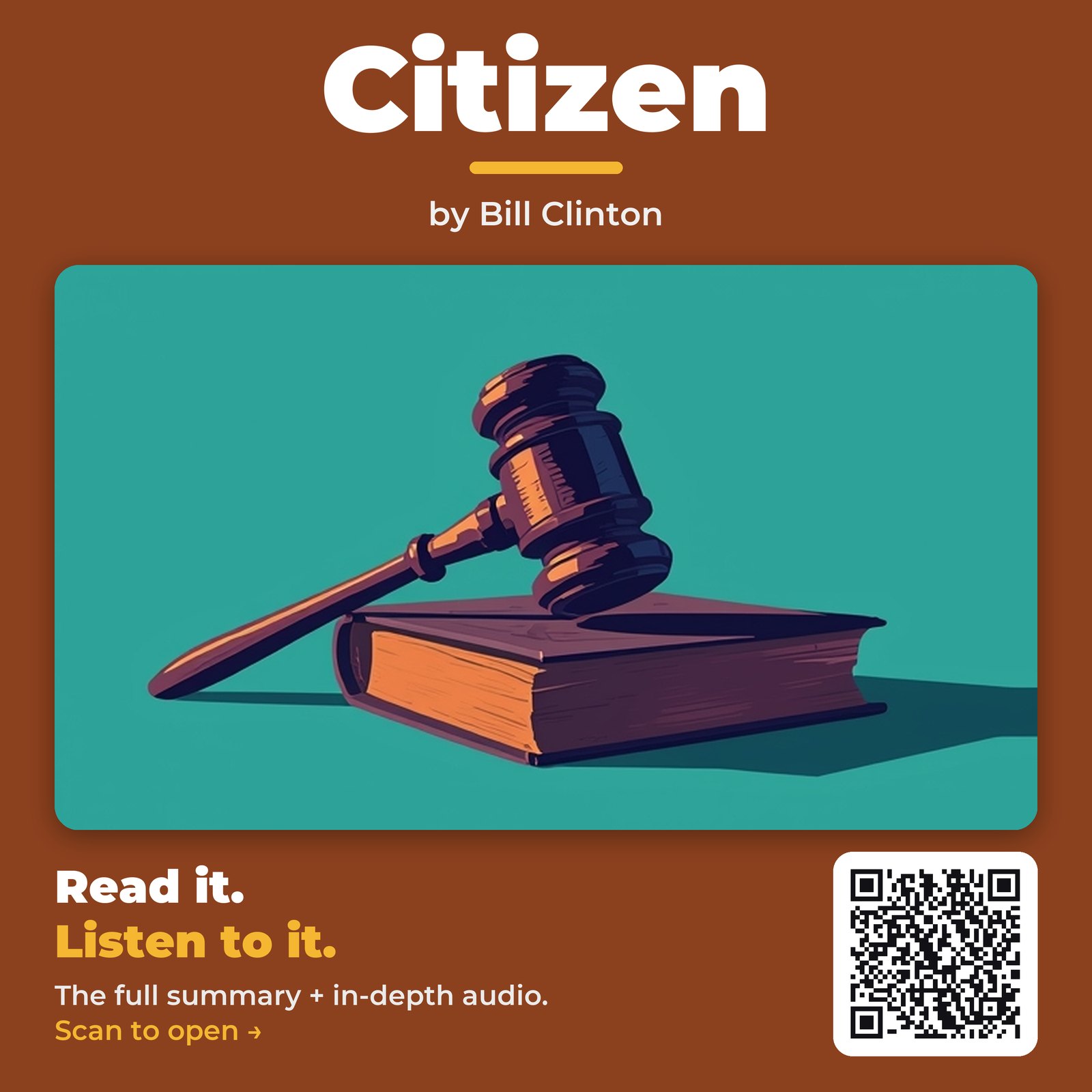 Citizen — by Bill Clinton
