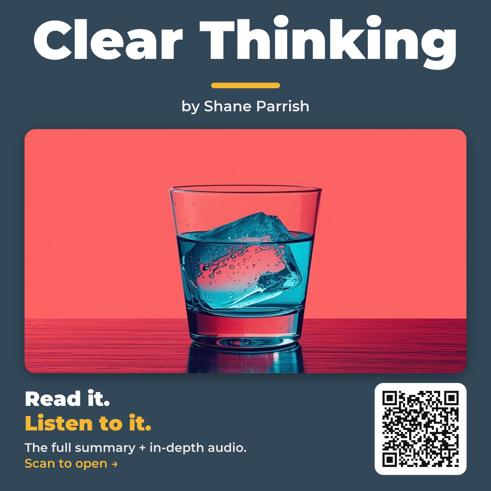 Clear Thinking — by Shane Parrish