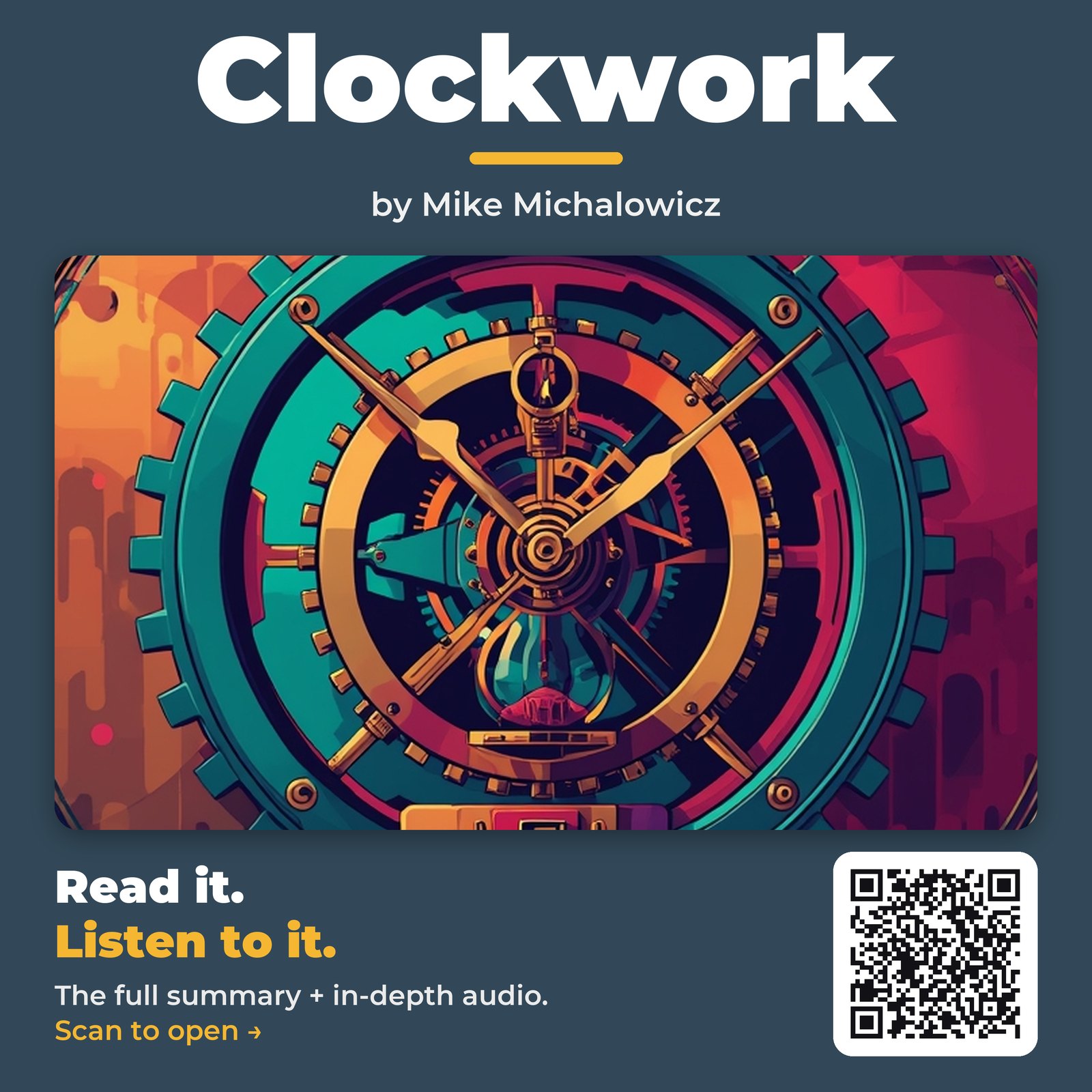 Clockwork — by Mike Michalowicz
