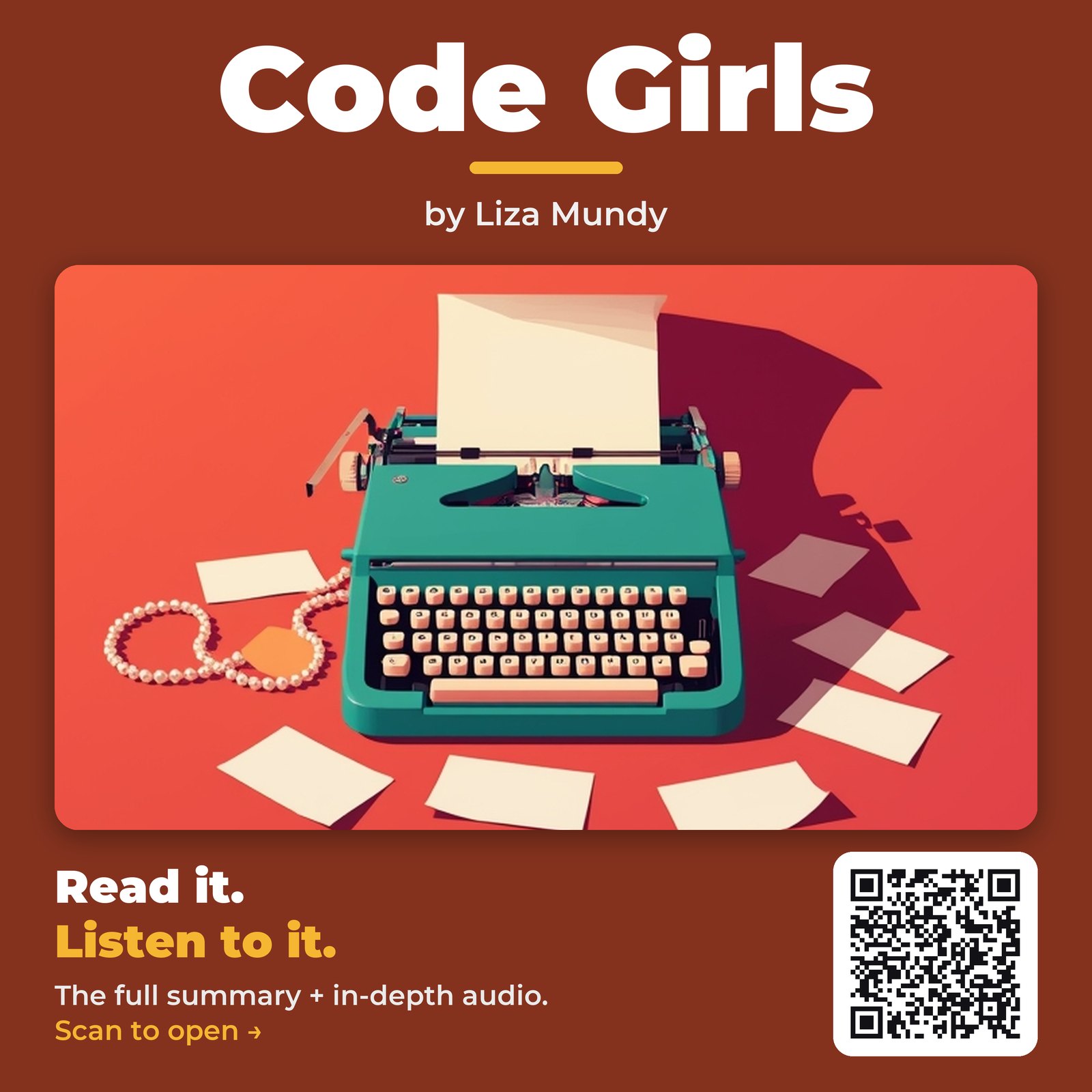 Code Girls — by Liza Mundy