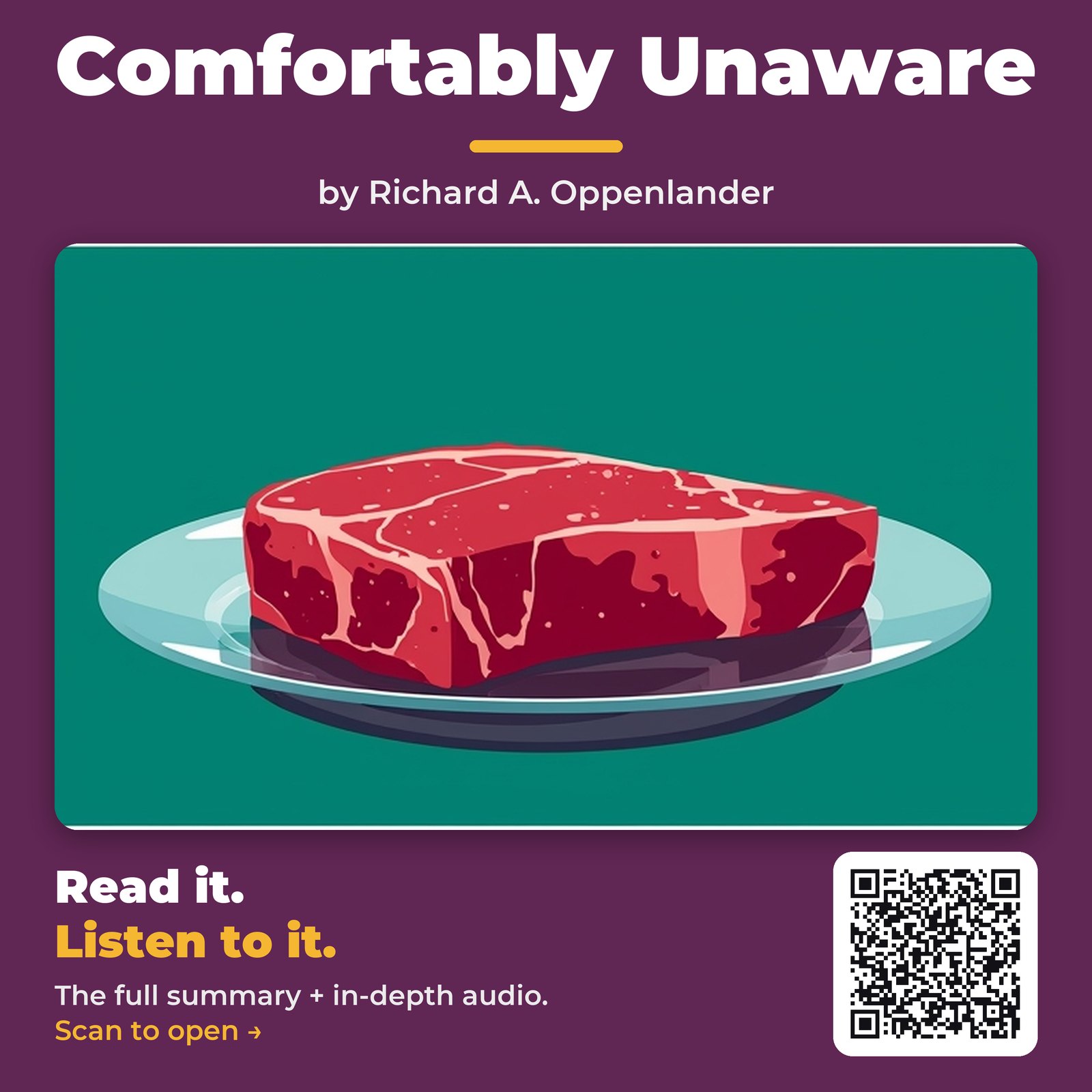 Comfortably Unaware — by Richard A. Oppenlander