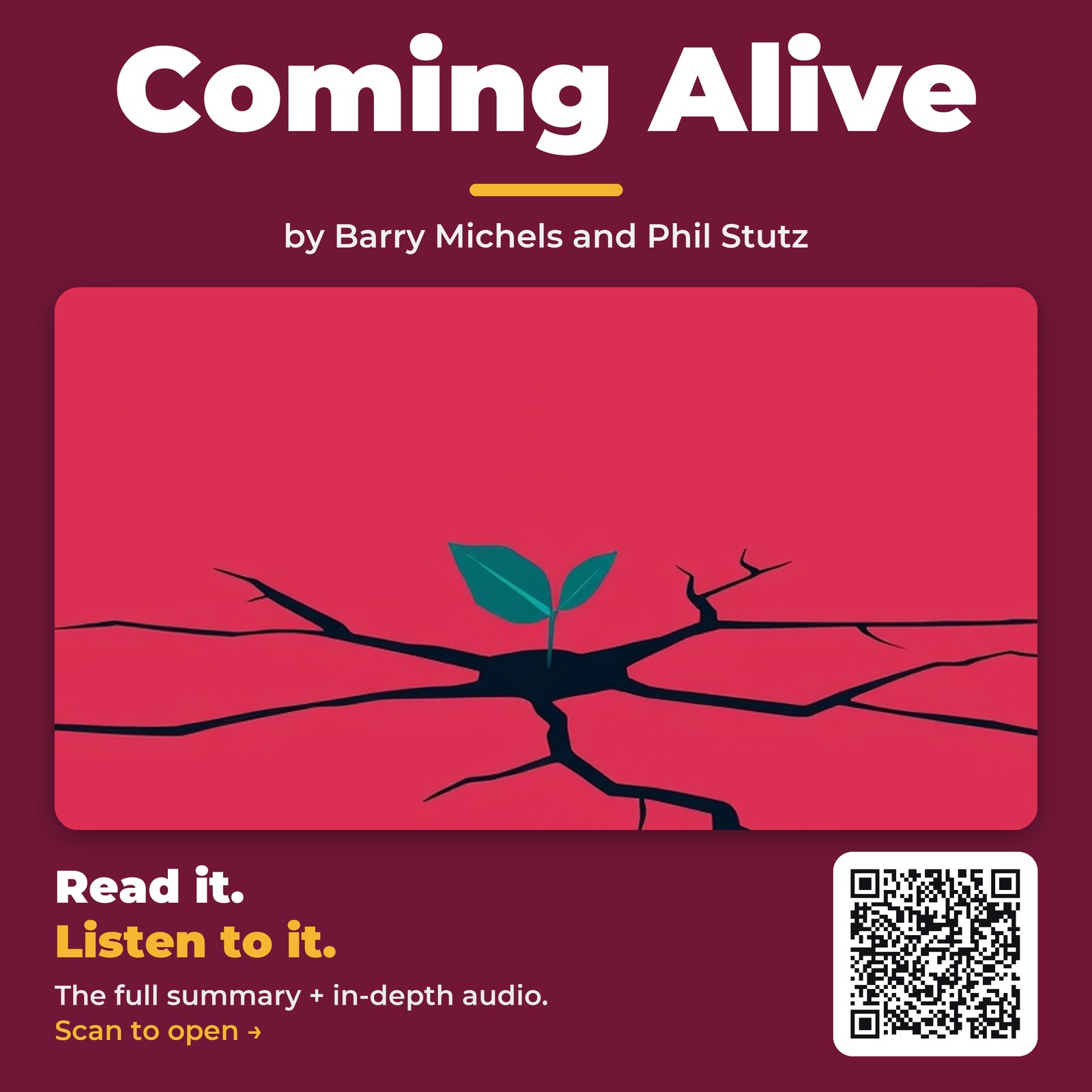 Coming Alive — by Barry Michels and Phil Stutz