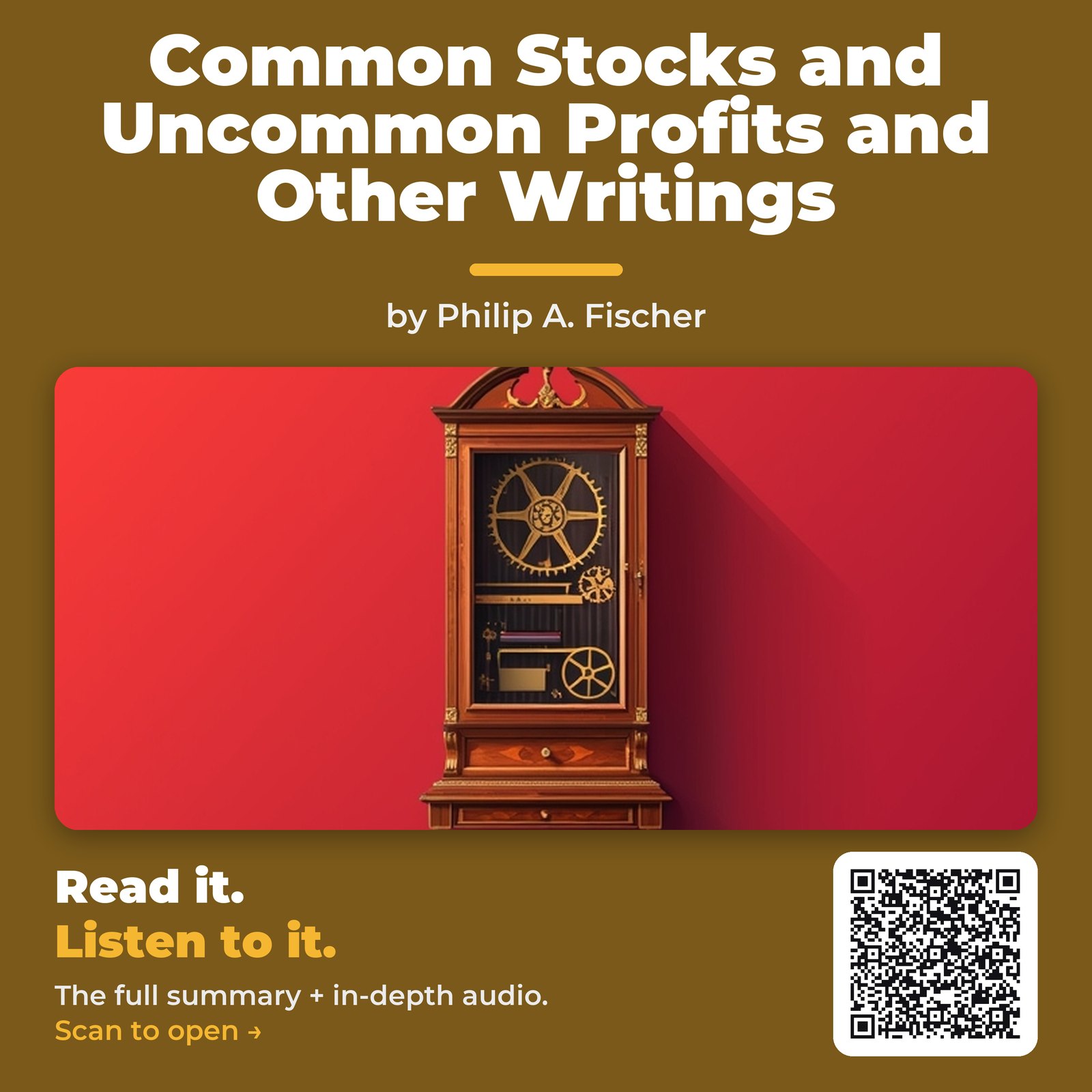 Common Stocks and Uncommon Profits and Other Writings — by Philip A. Fischer