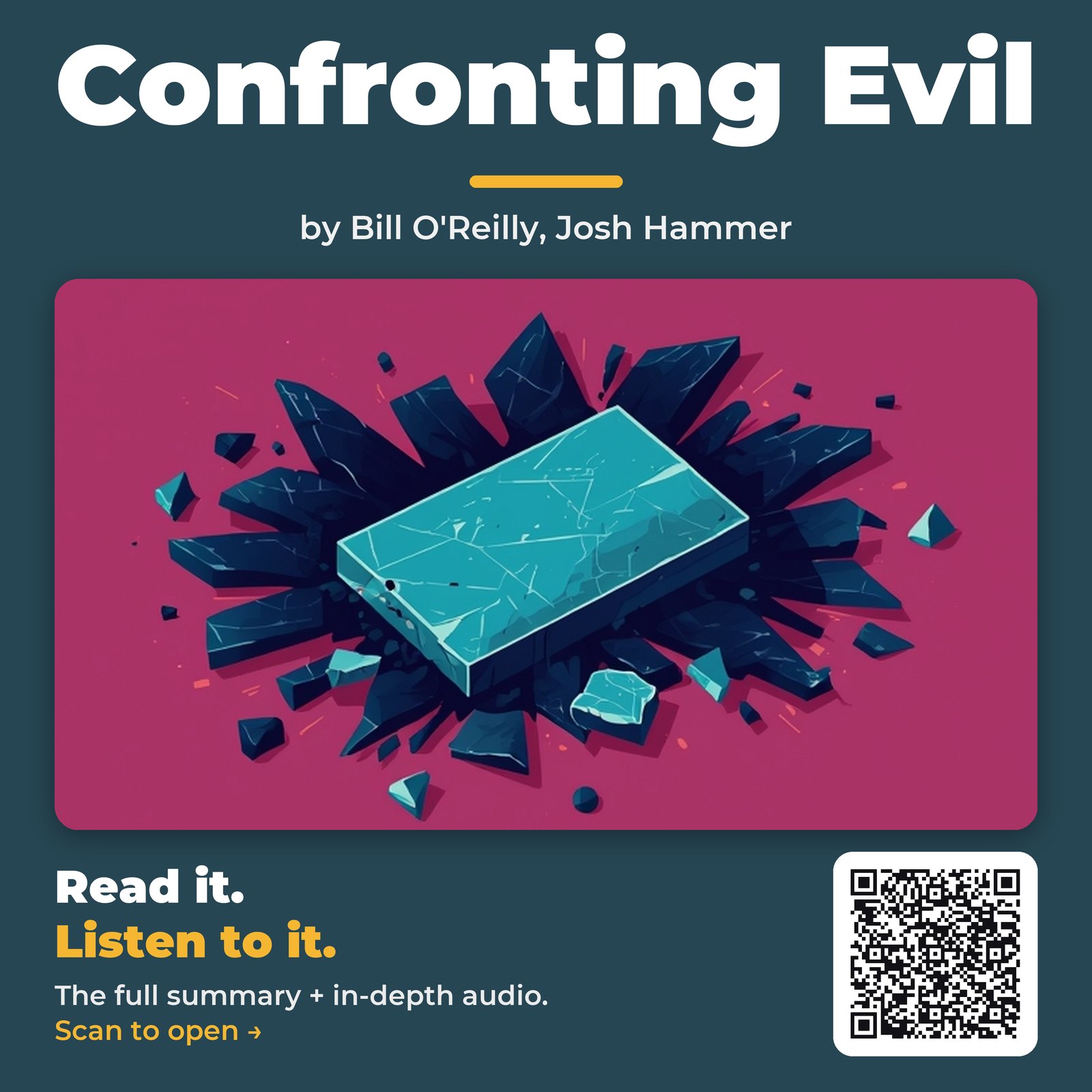 Confronting Evil — by Bill O’Reilly, Josh Hammer