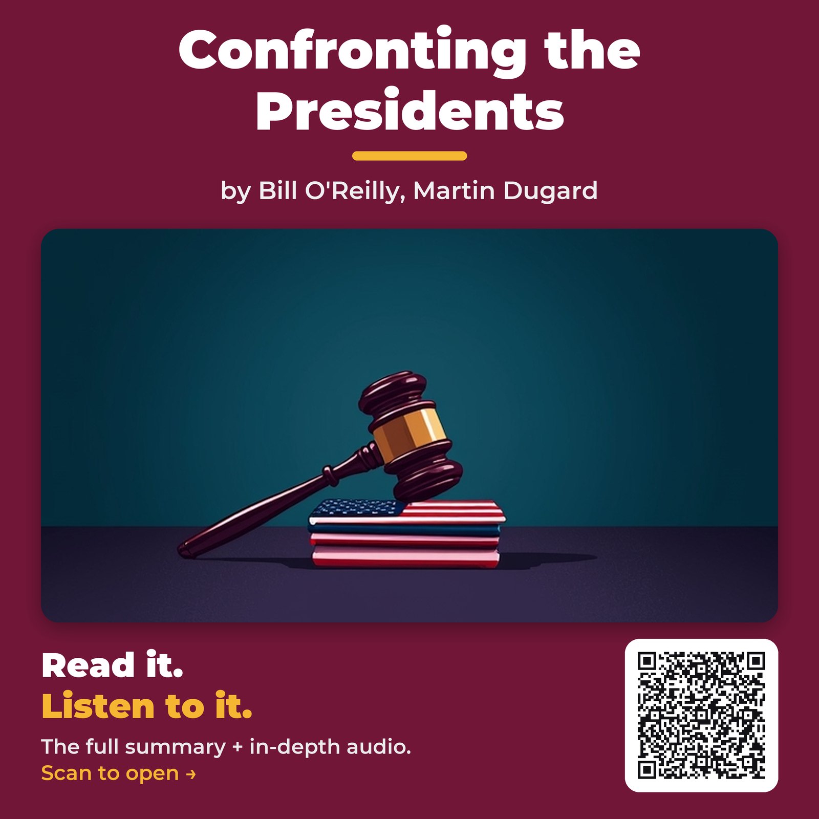 Confronting the Presidents — by Bill O’Reilly, Martin Dugard
