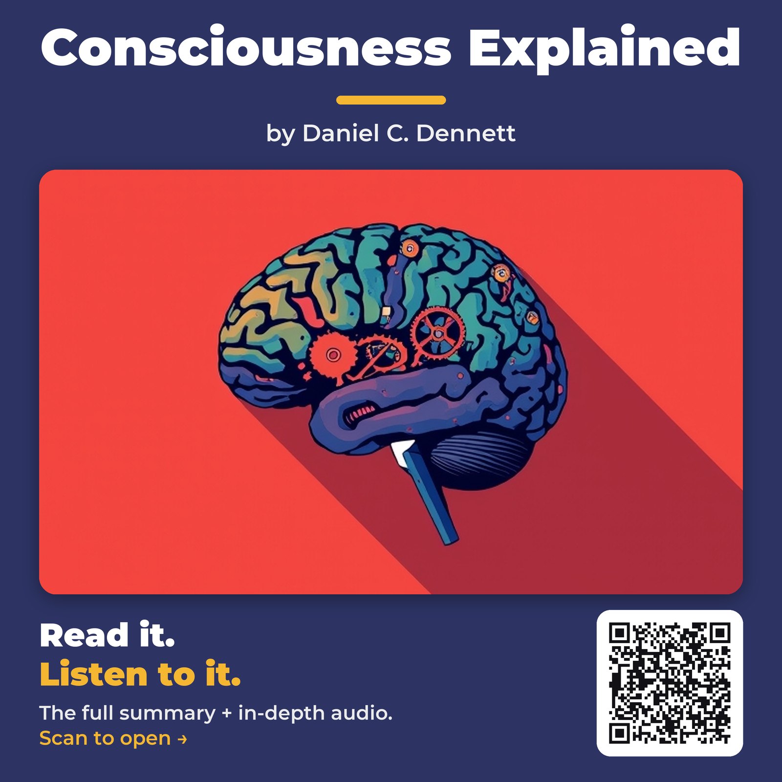 Consciousness Explained — by Daniel C. Dennett