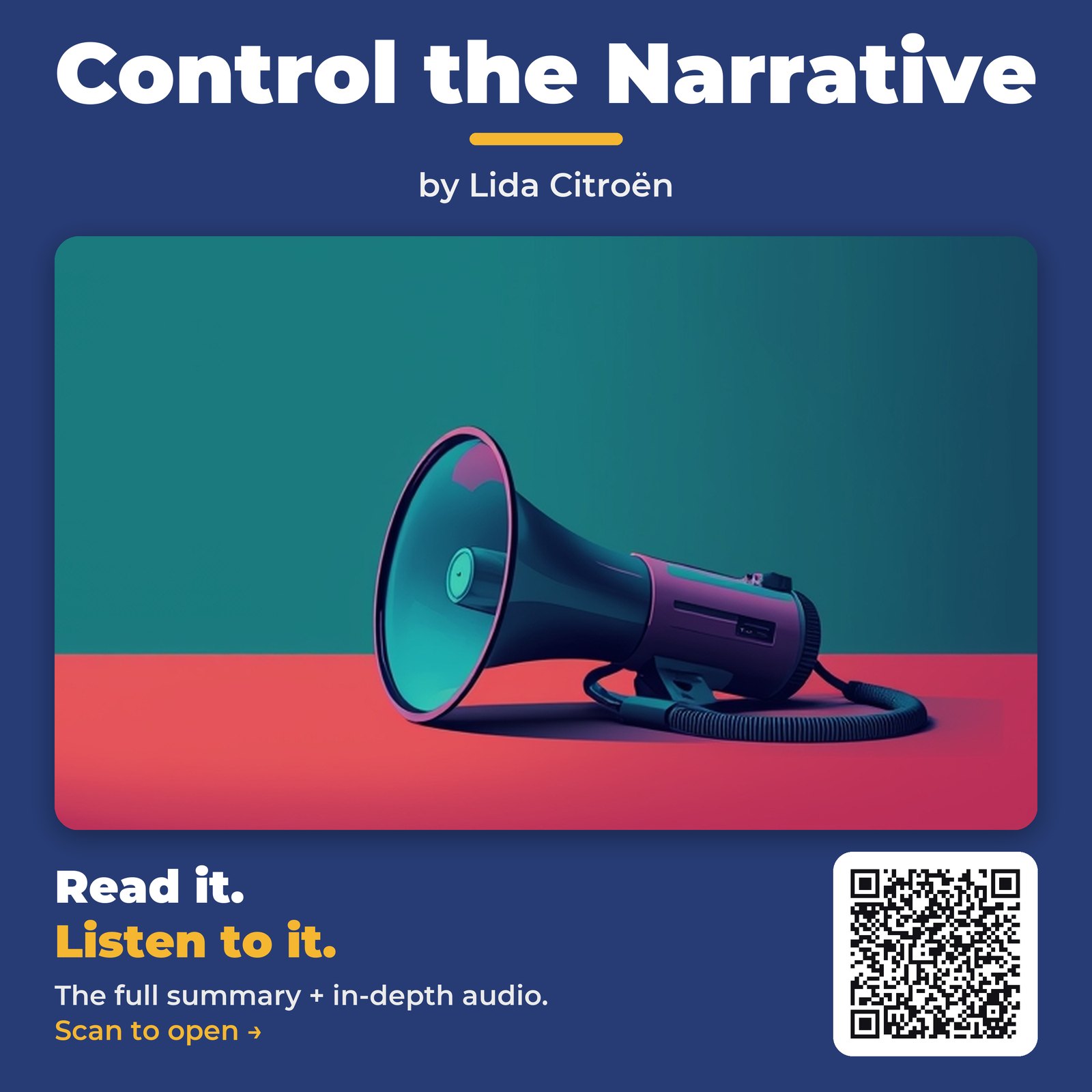 Control the Narrative — by Lida Citroën