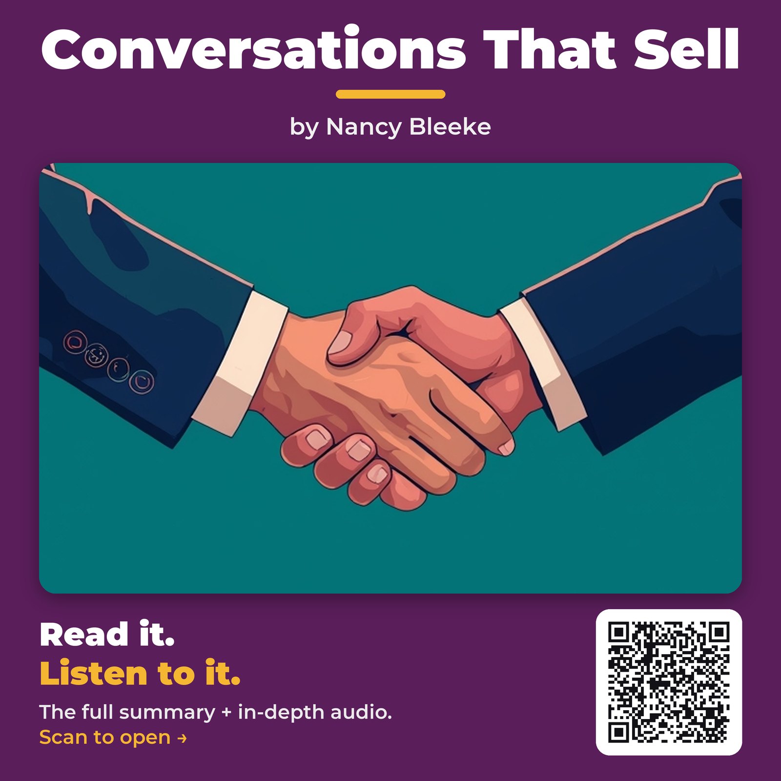 Conversations That Sell — by Nancy Bleeke