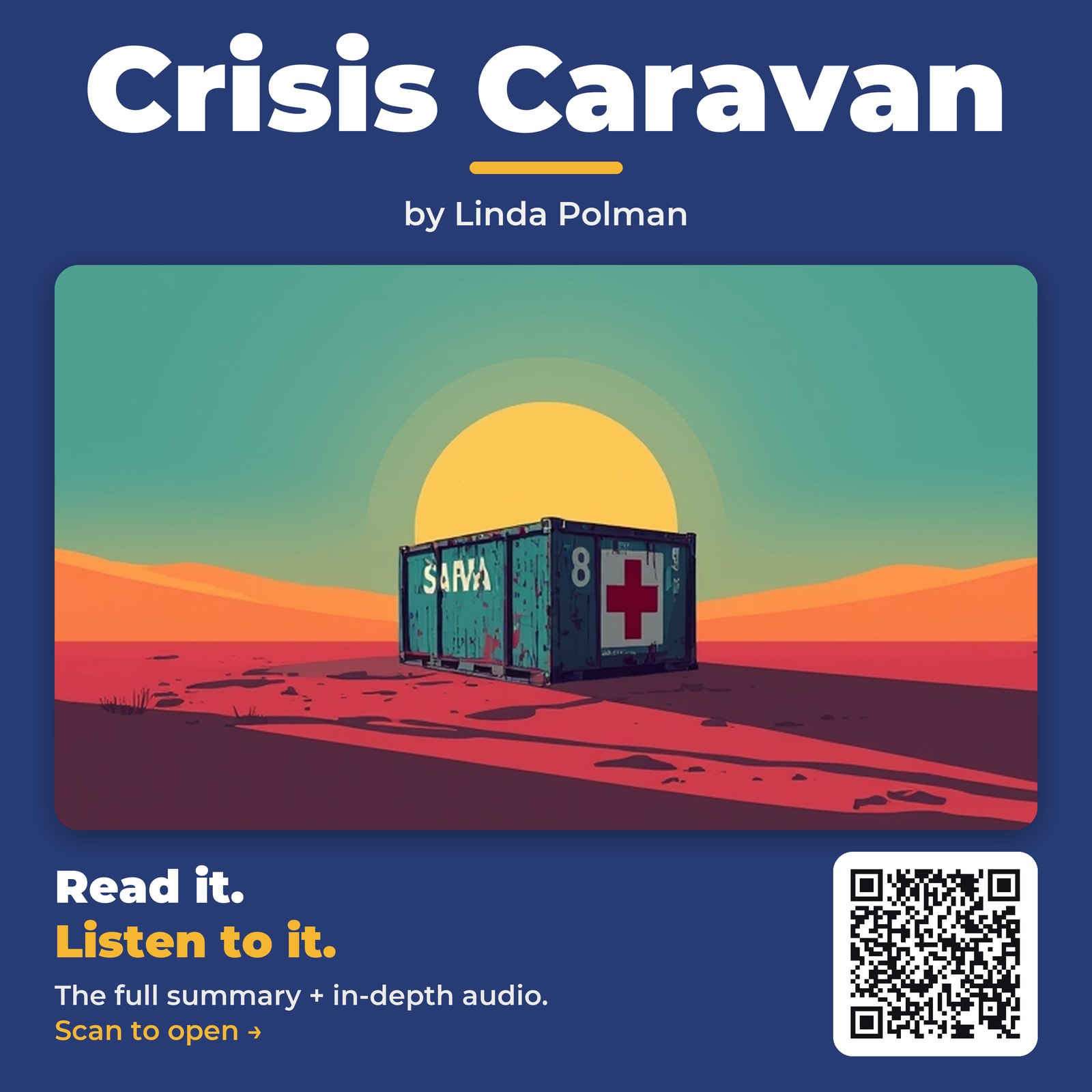 Crisis Caravan — by Linda Polman