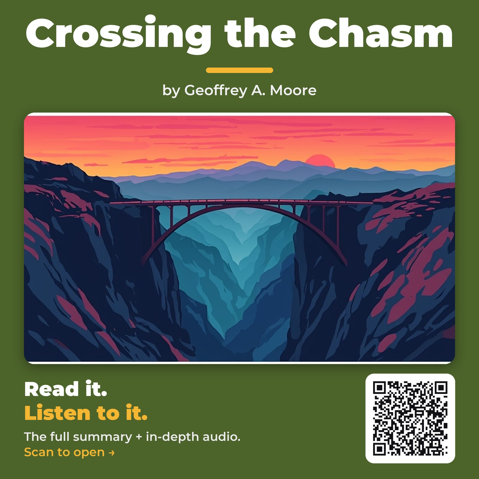Crossing the Chasm — by Geoffrey A. Moore