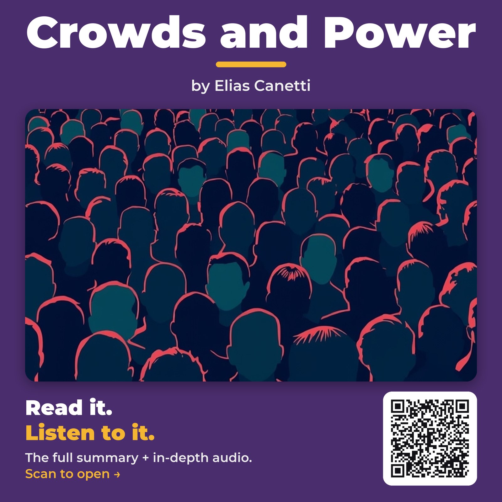 Crowds and Power — by Elias Canetti