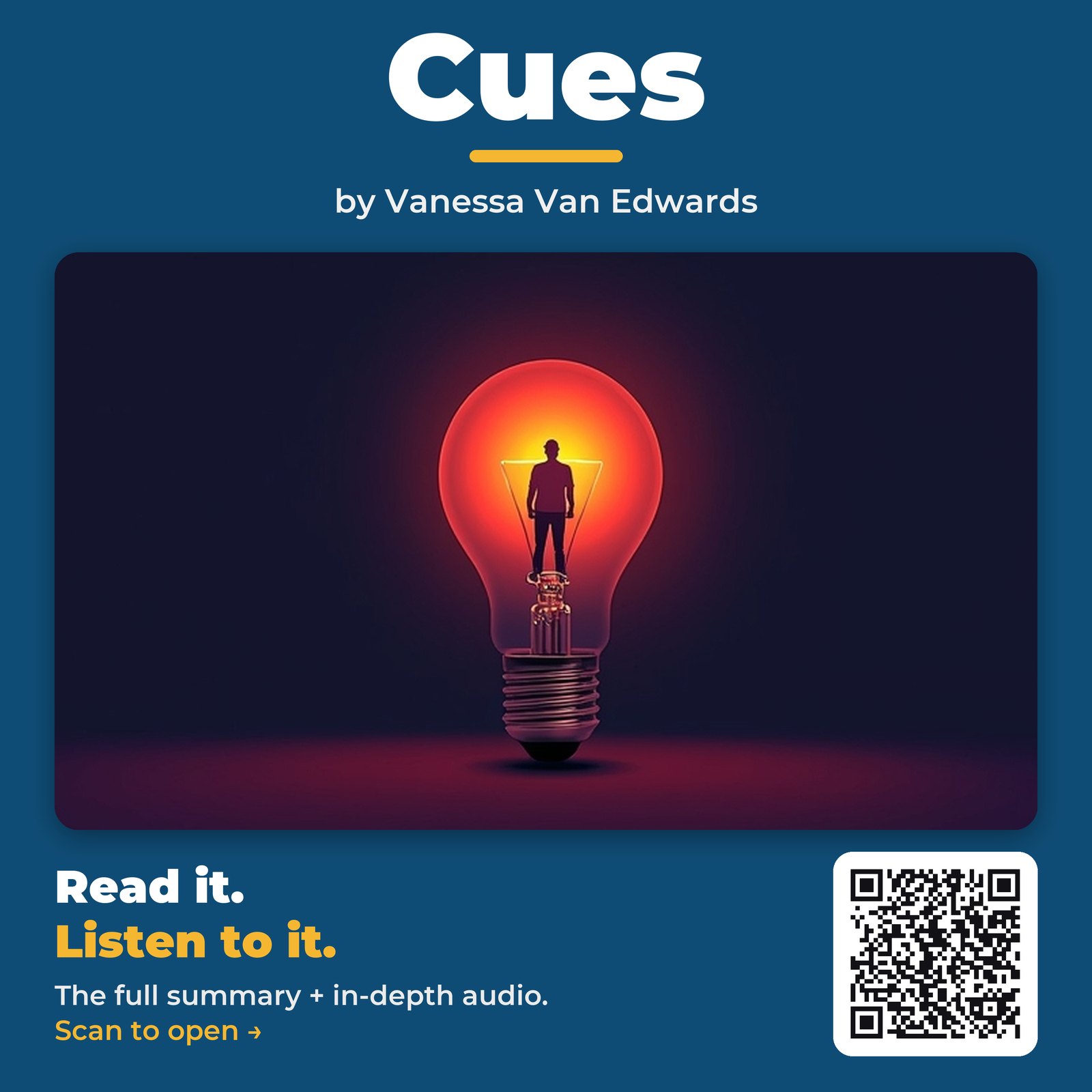 Cues — by Vanessa Van Edwards