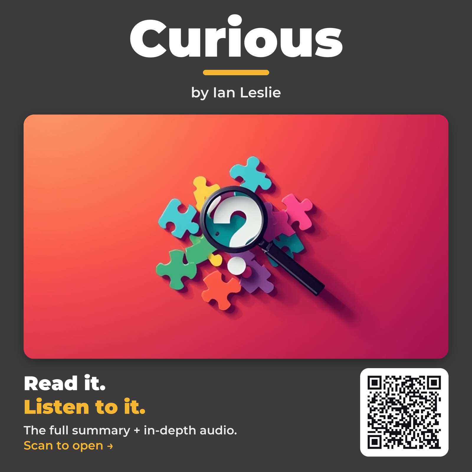 Curious — by Ian Leslie