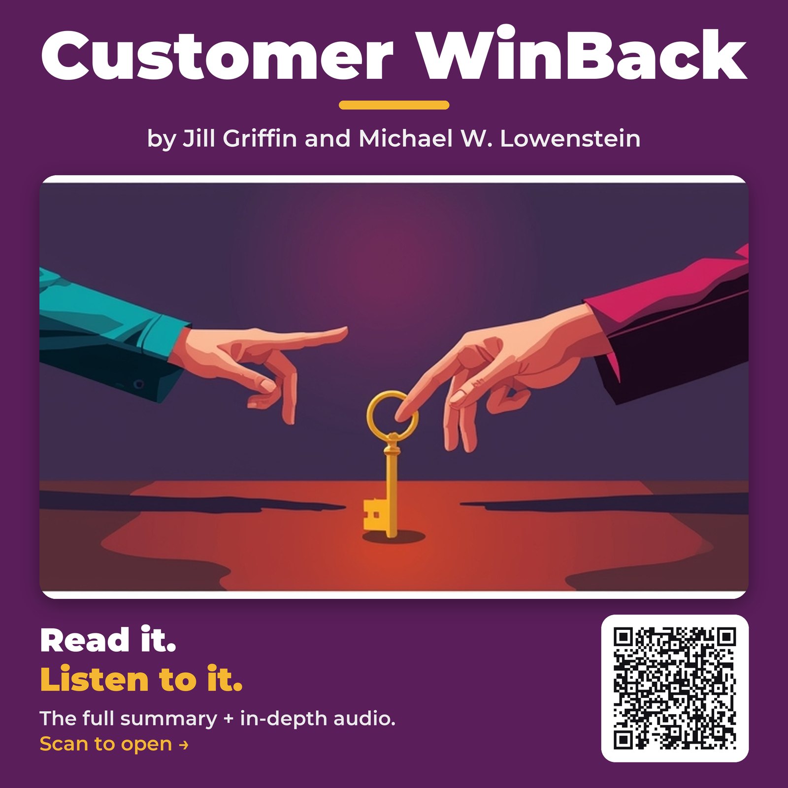 Customer WinBack — by Jill Griffin and Michael W. Lowenstein