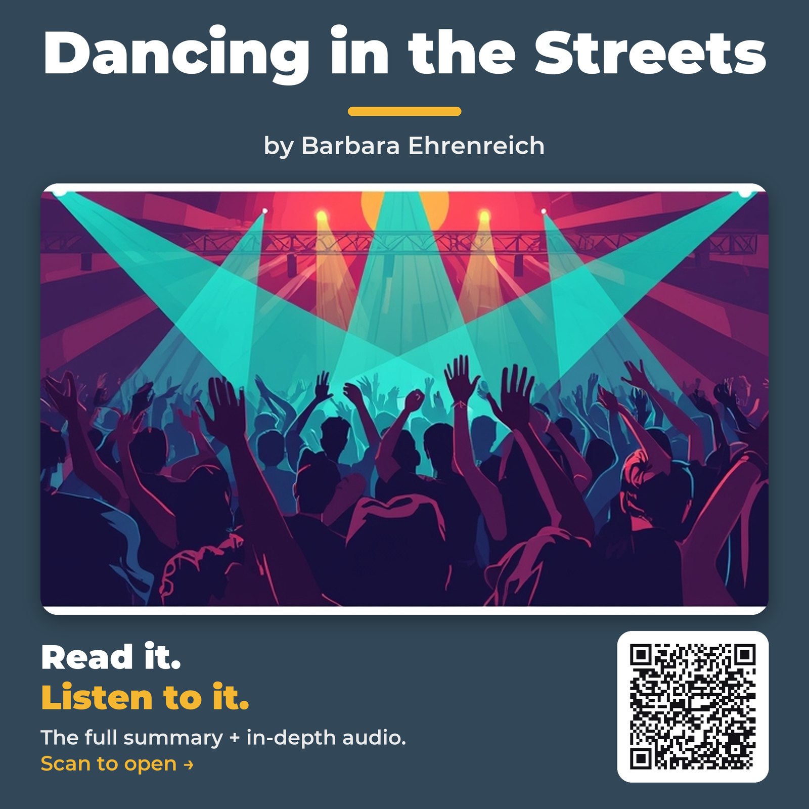 Dancing in the Streets — by Barbara Ehrenreich