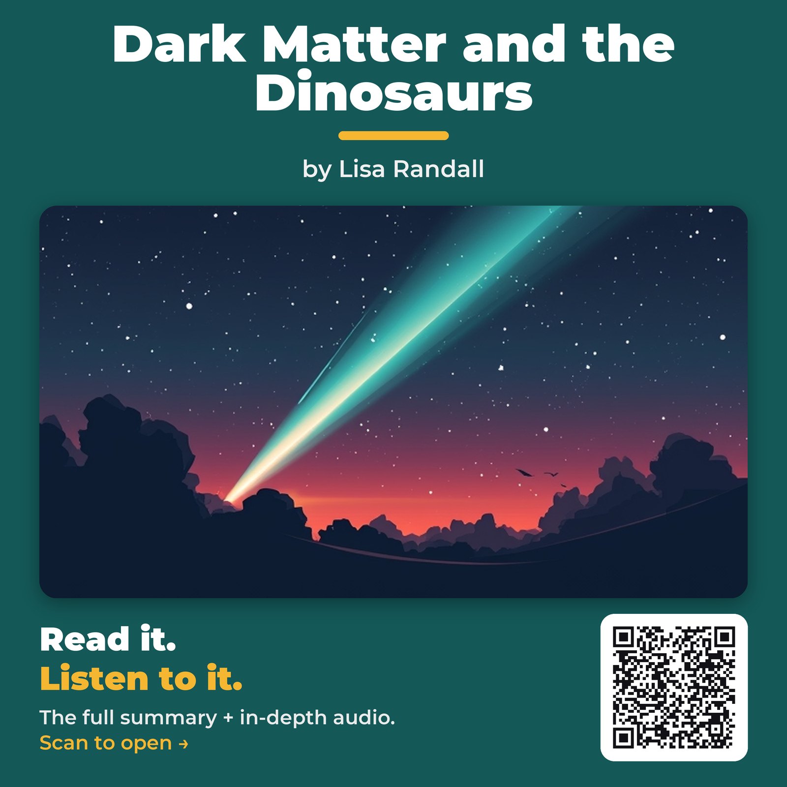 Dark Matter and the Dinosaurs — by Lisa Randall