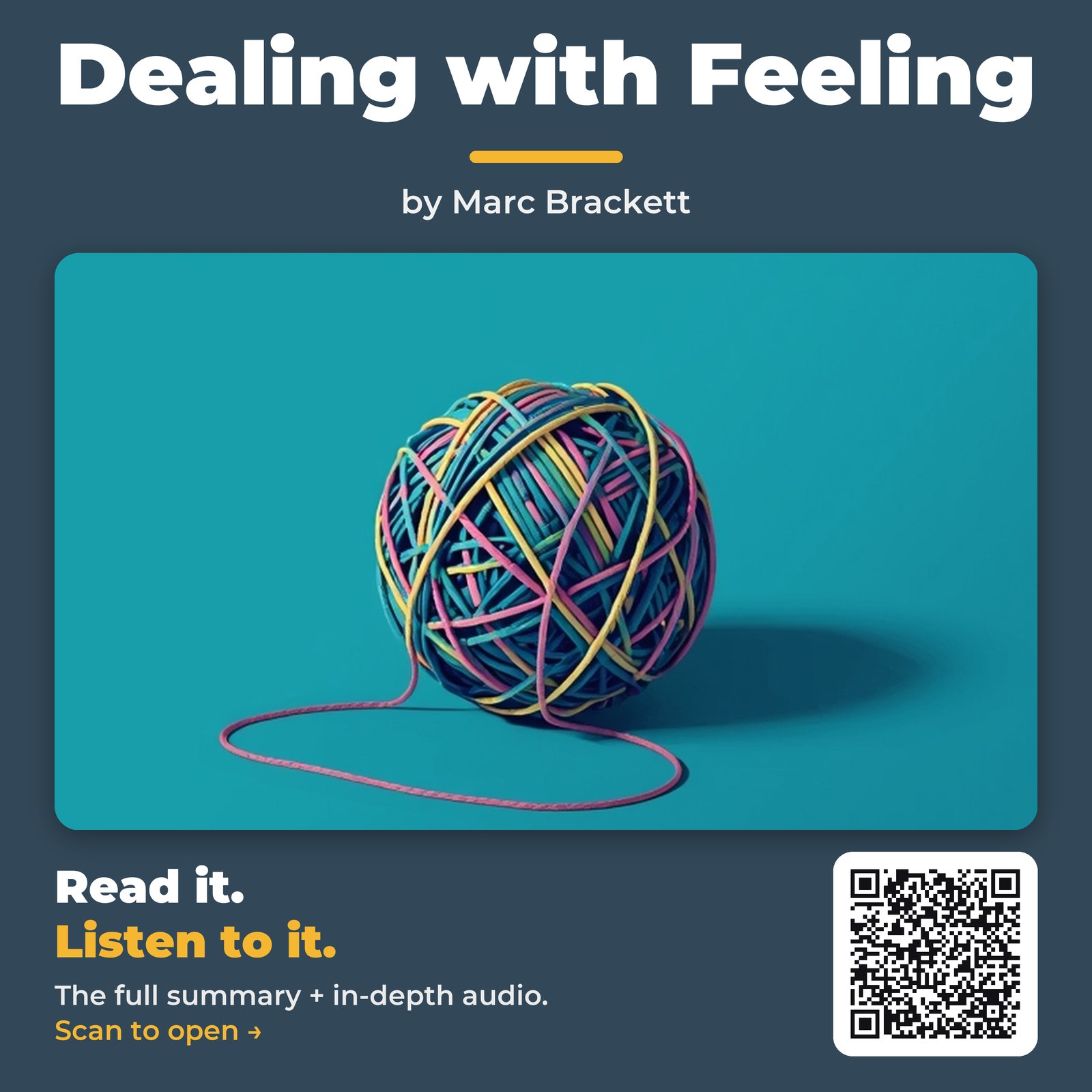 Dealing with Feeling — by Marc Brackett