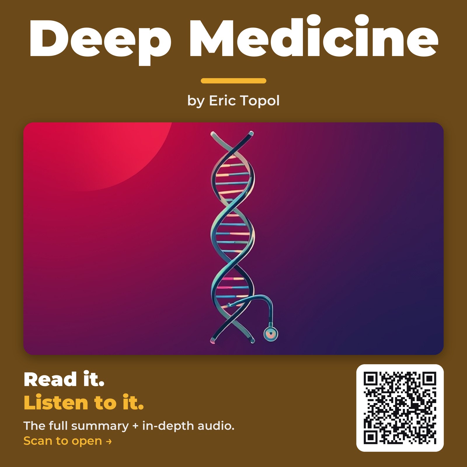 Deep Medicine — by Eric Topol