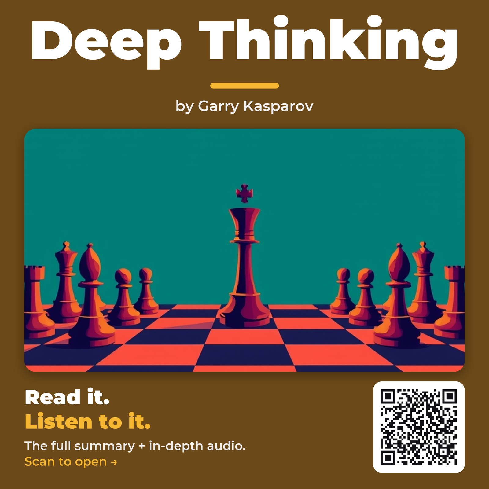Deep Thinking — by Garry Kasparov