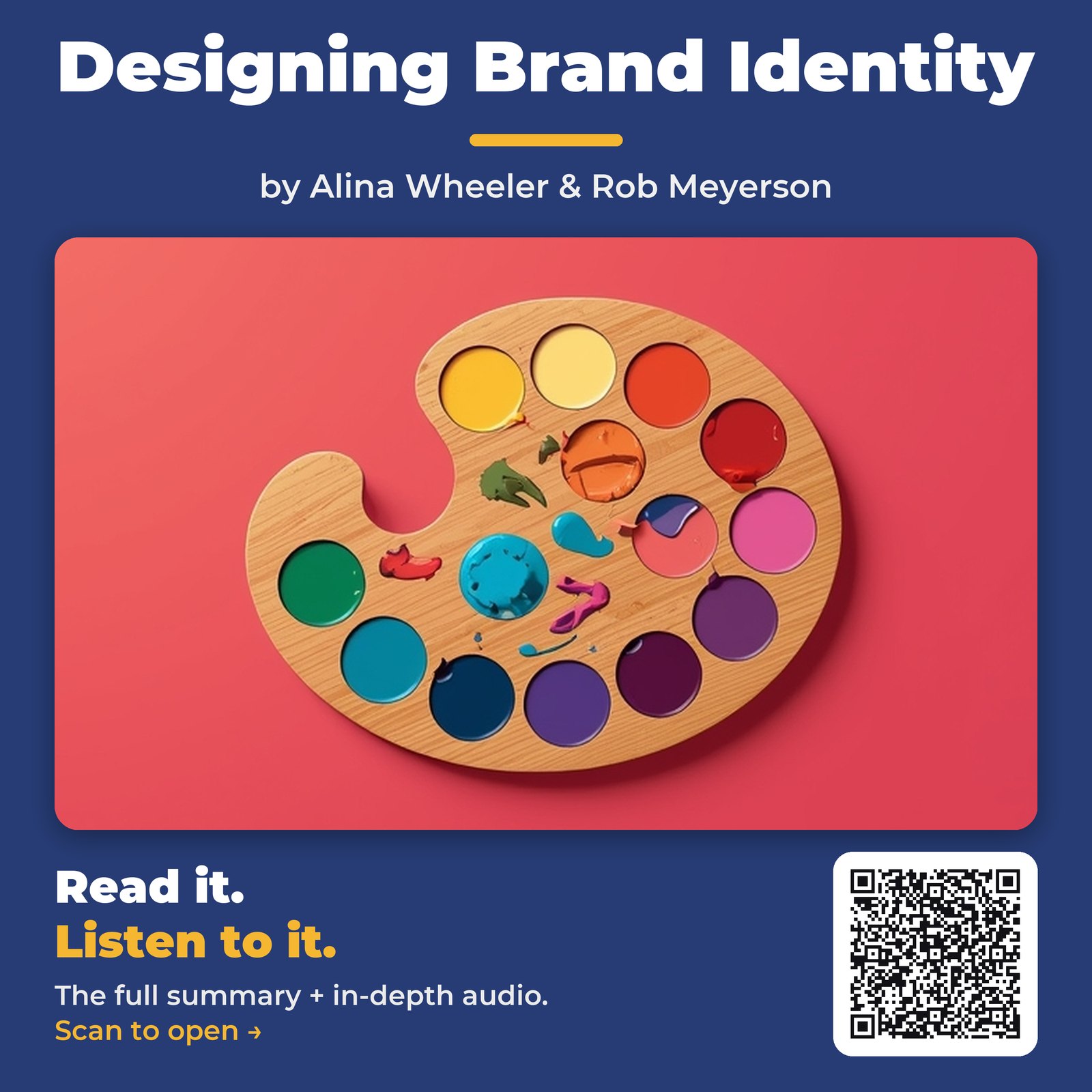 Designing Brand Identity — by Alina Wheeler & Rob Meyerson