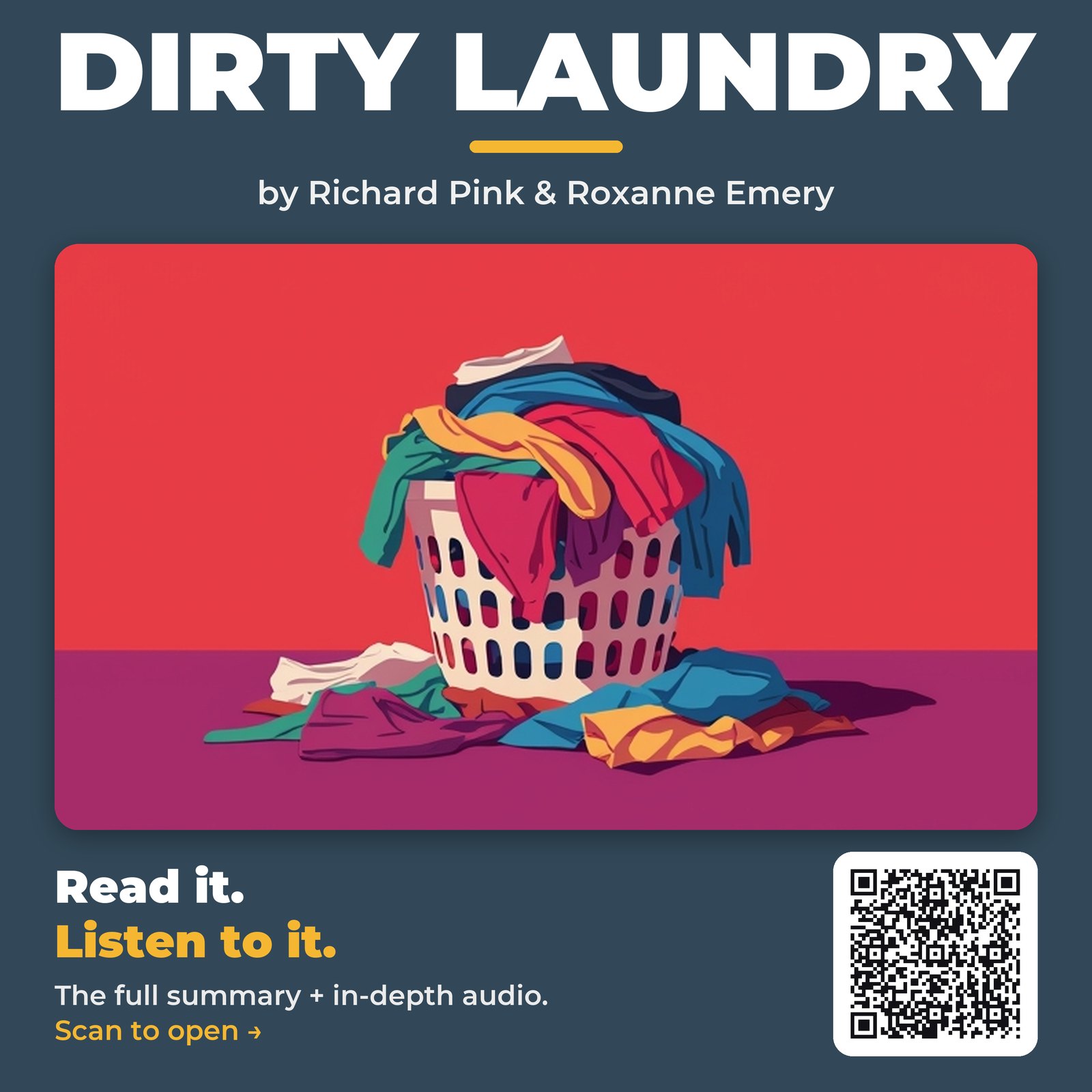 DIRTY LAUNDRY — by Richard Pink & Roxanne Emery