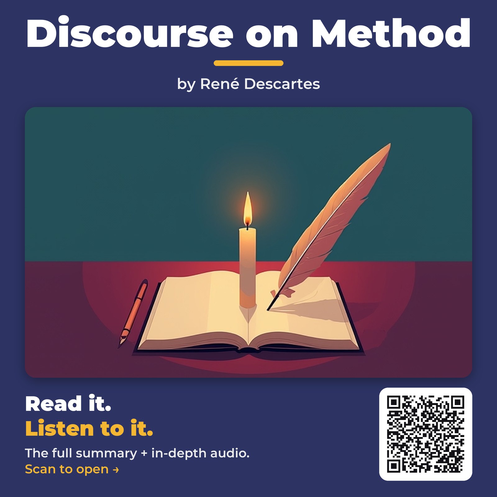 Discourse on Method — by René Descartes