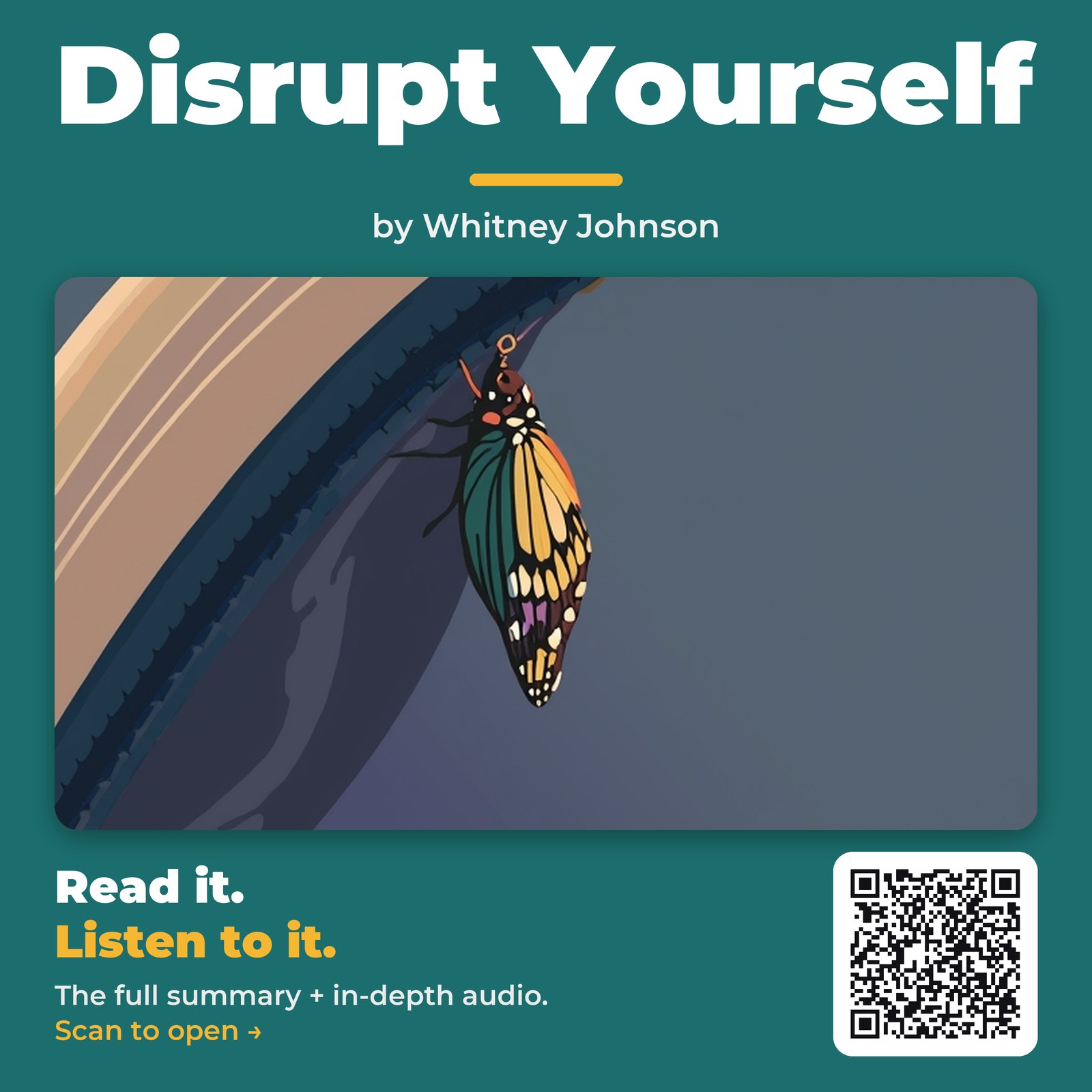 Disrupt Yourself — by Whitney Johnson