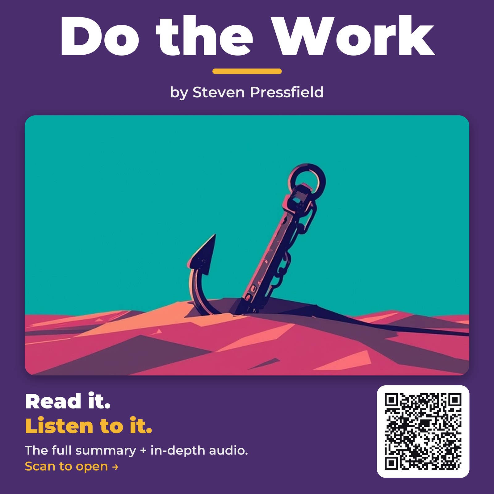 Do the Work — by Steven Pressfield