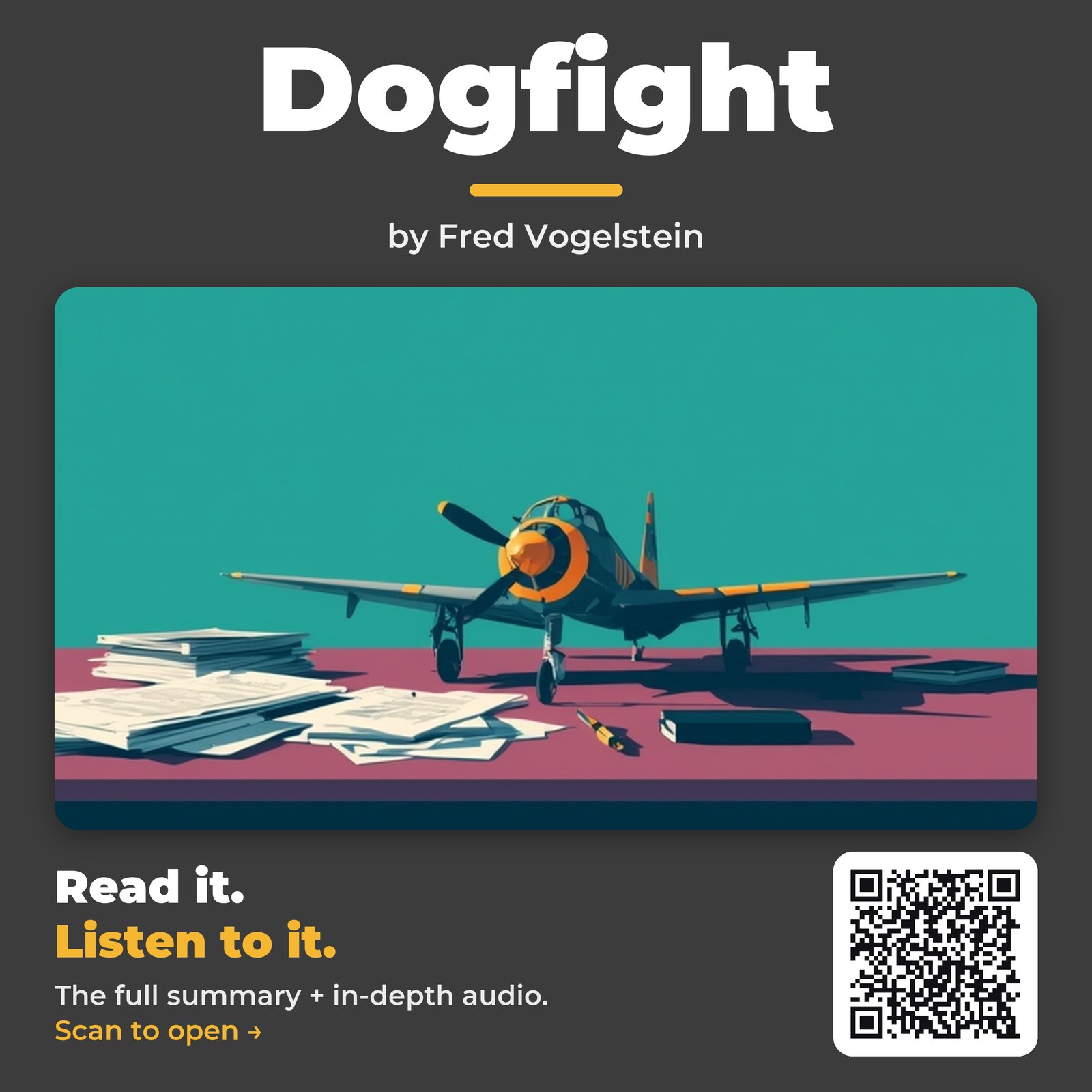 Dogfight — by Fred Vogelstein