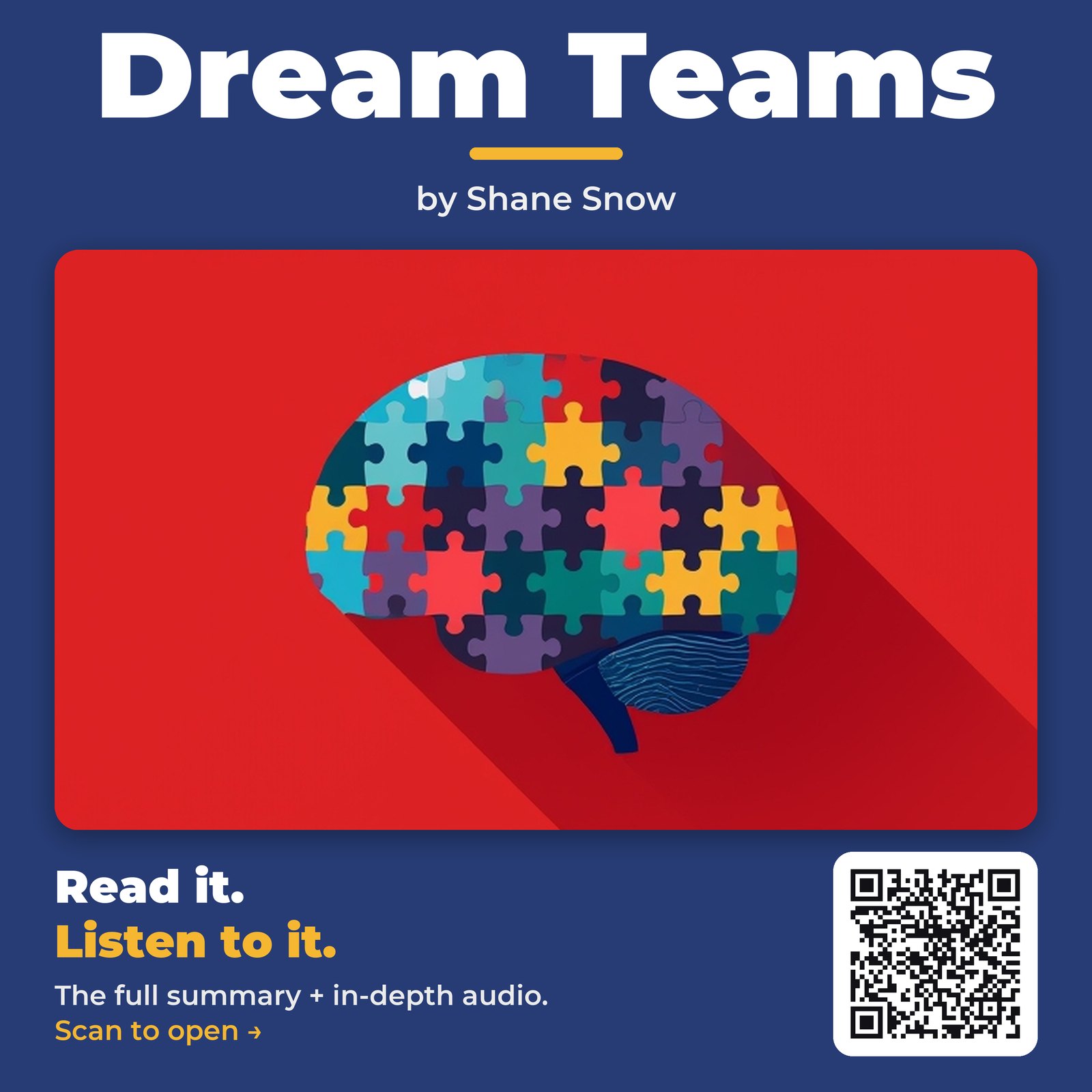 Dream Teams — by Shane Snow