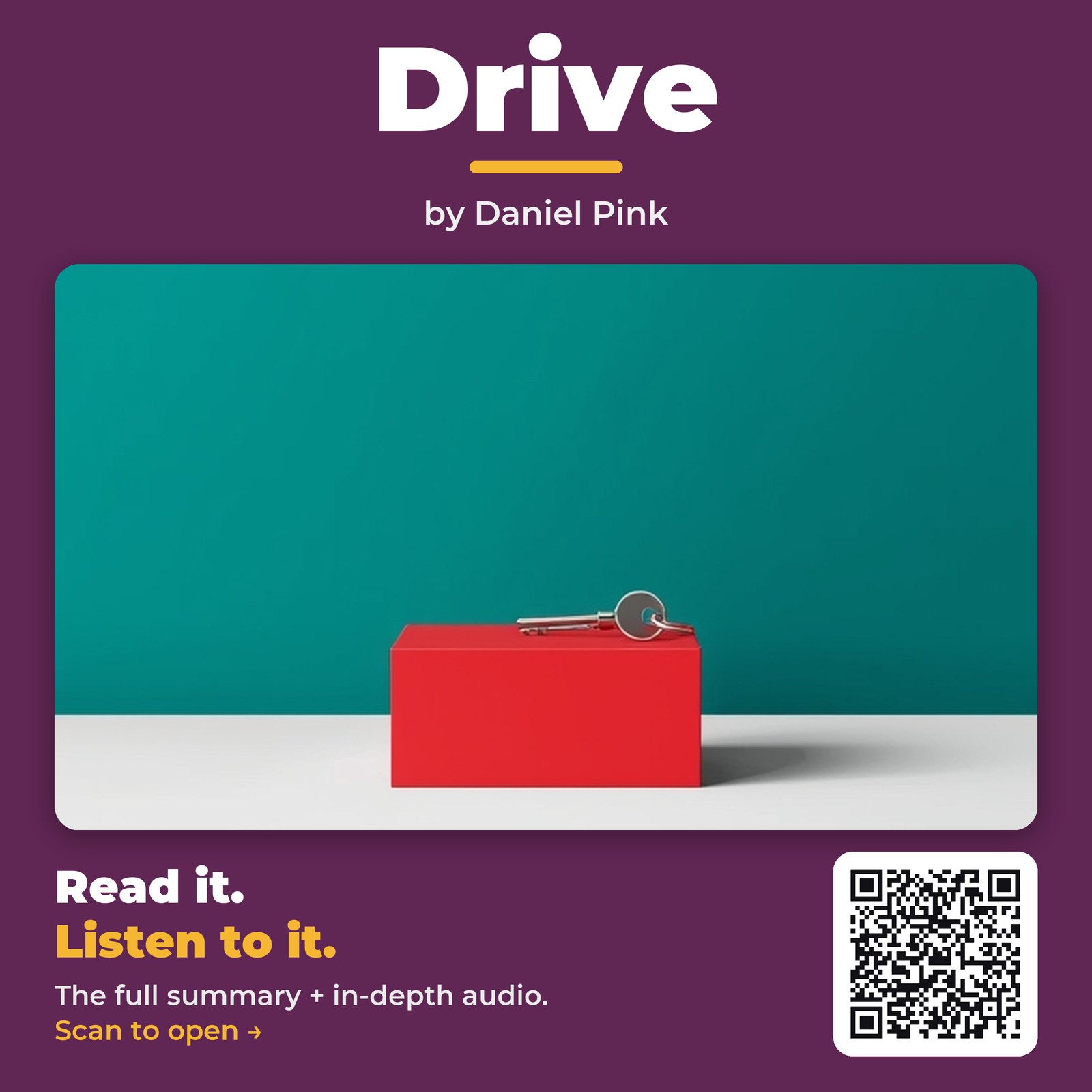 Drive — by Daniel Pink