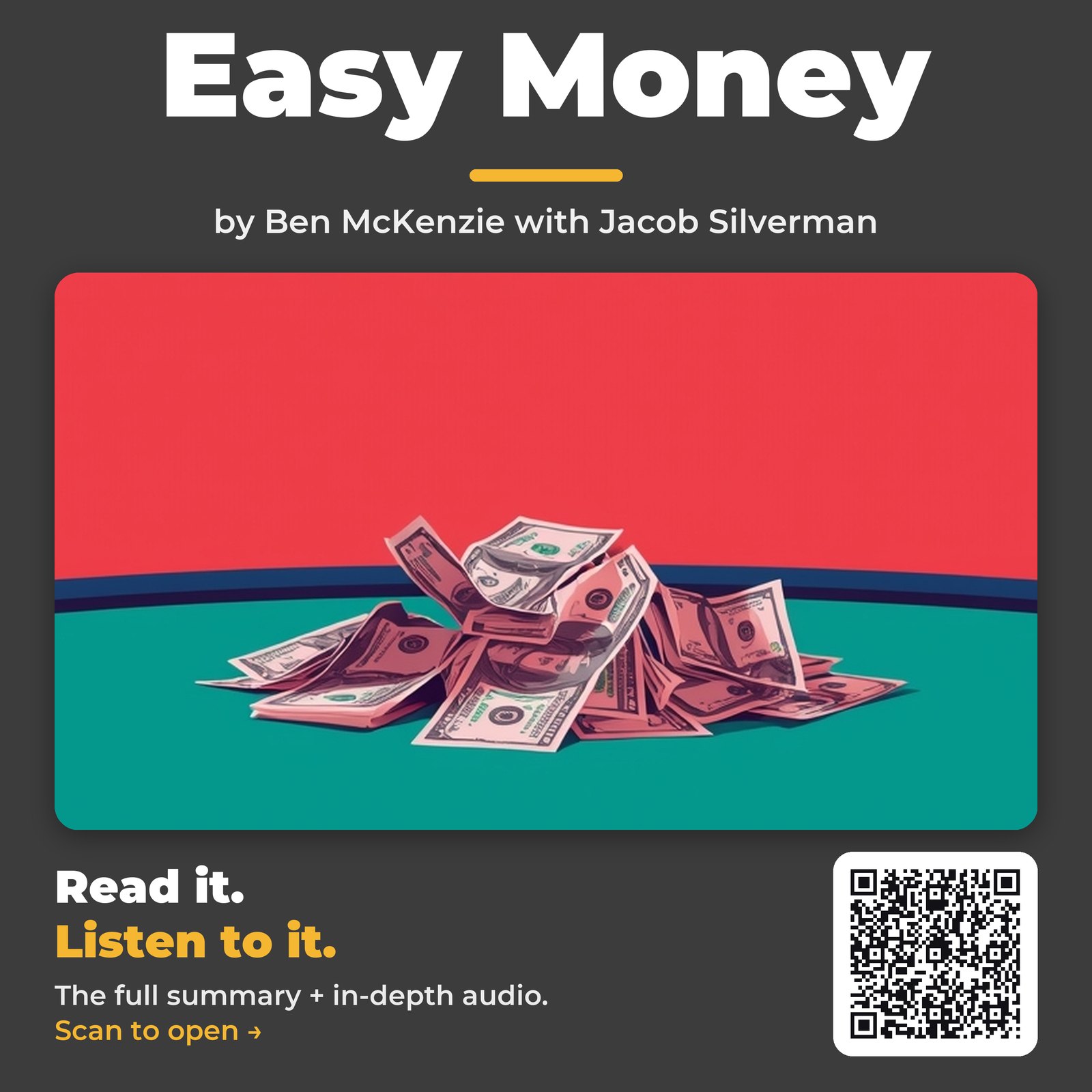 Easy Money — by Ben McKenzie with Jacob Silverman