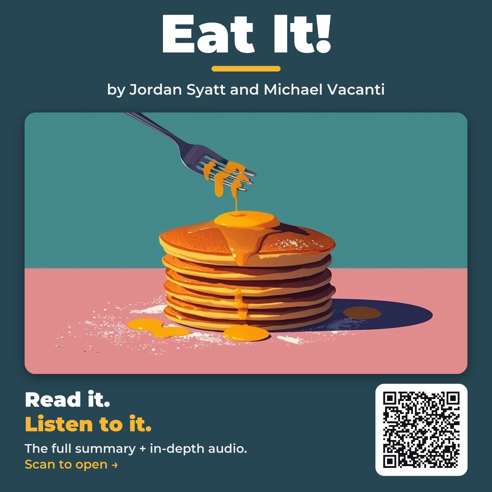 Eat It! — by Jordan Syatt and Michael Vacanti