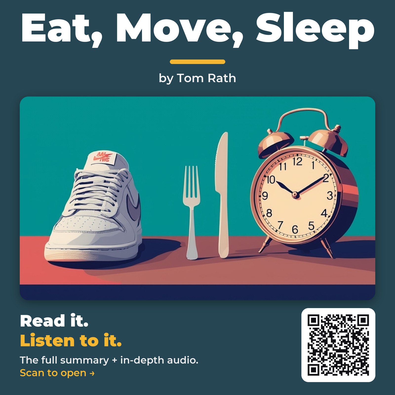 Eat, Move, Sleep — by Tom Rath
